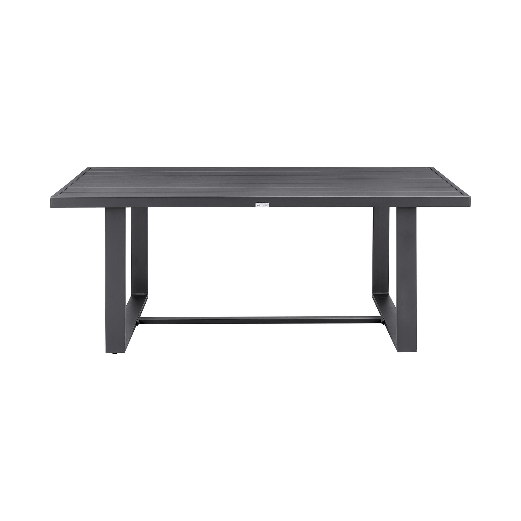 Armen Living Menorca Outdoor Dining Table, , large