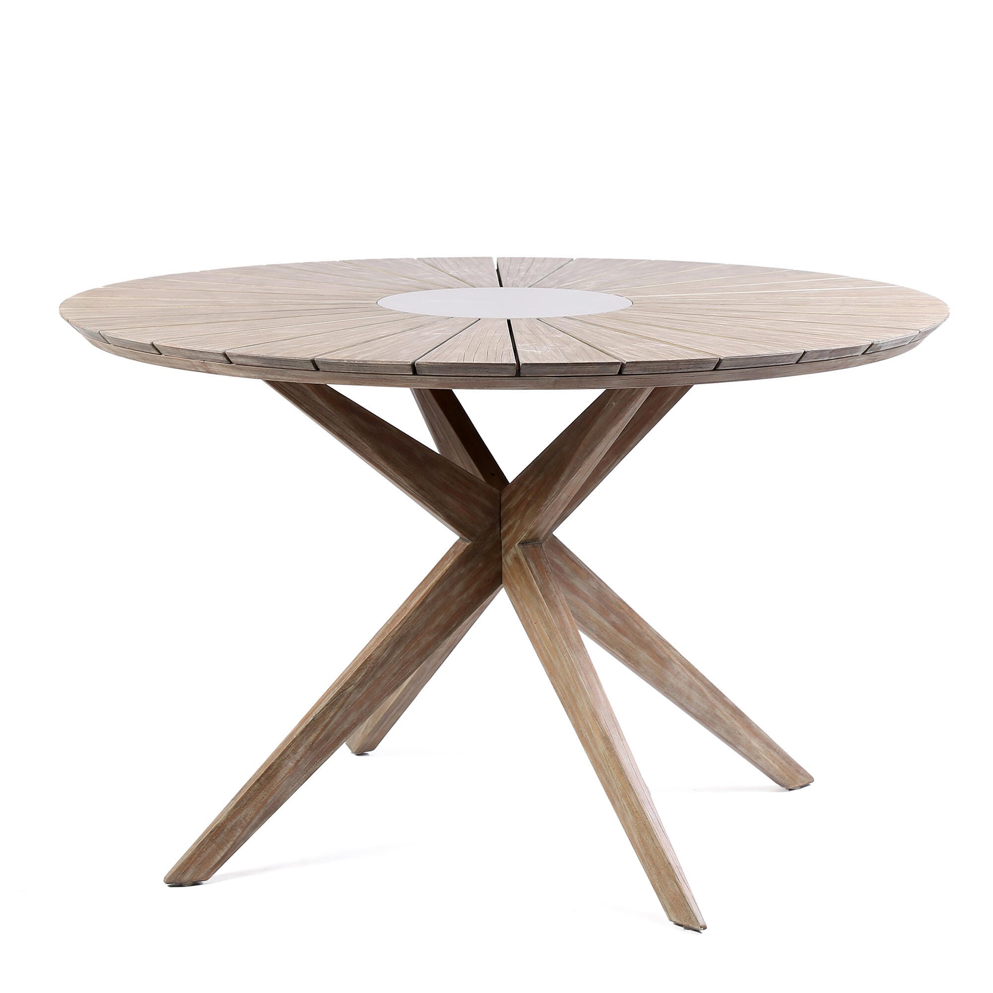 Armen Living Oasis Outdoor Dining Table, , large