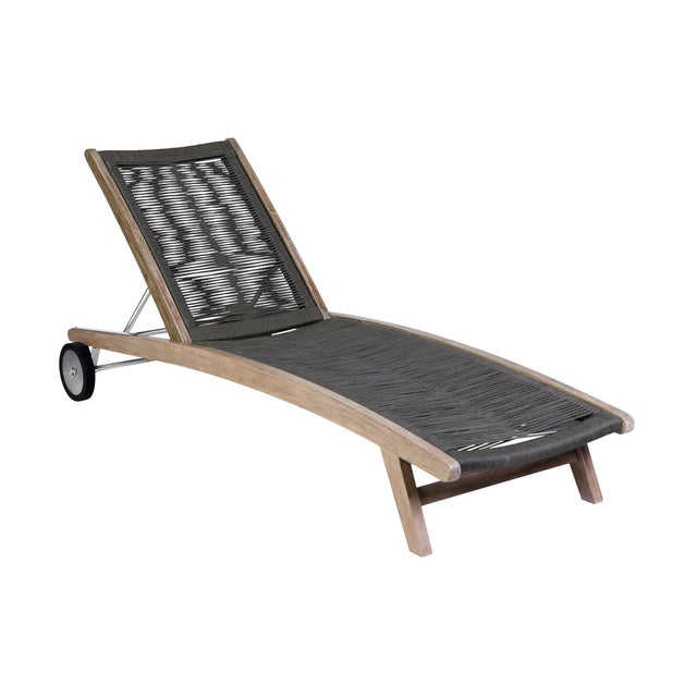 Armen Living Odette Outdoor Chaise Lounge Chair