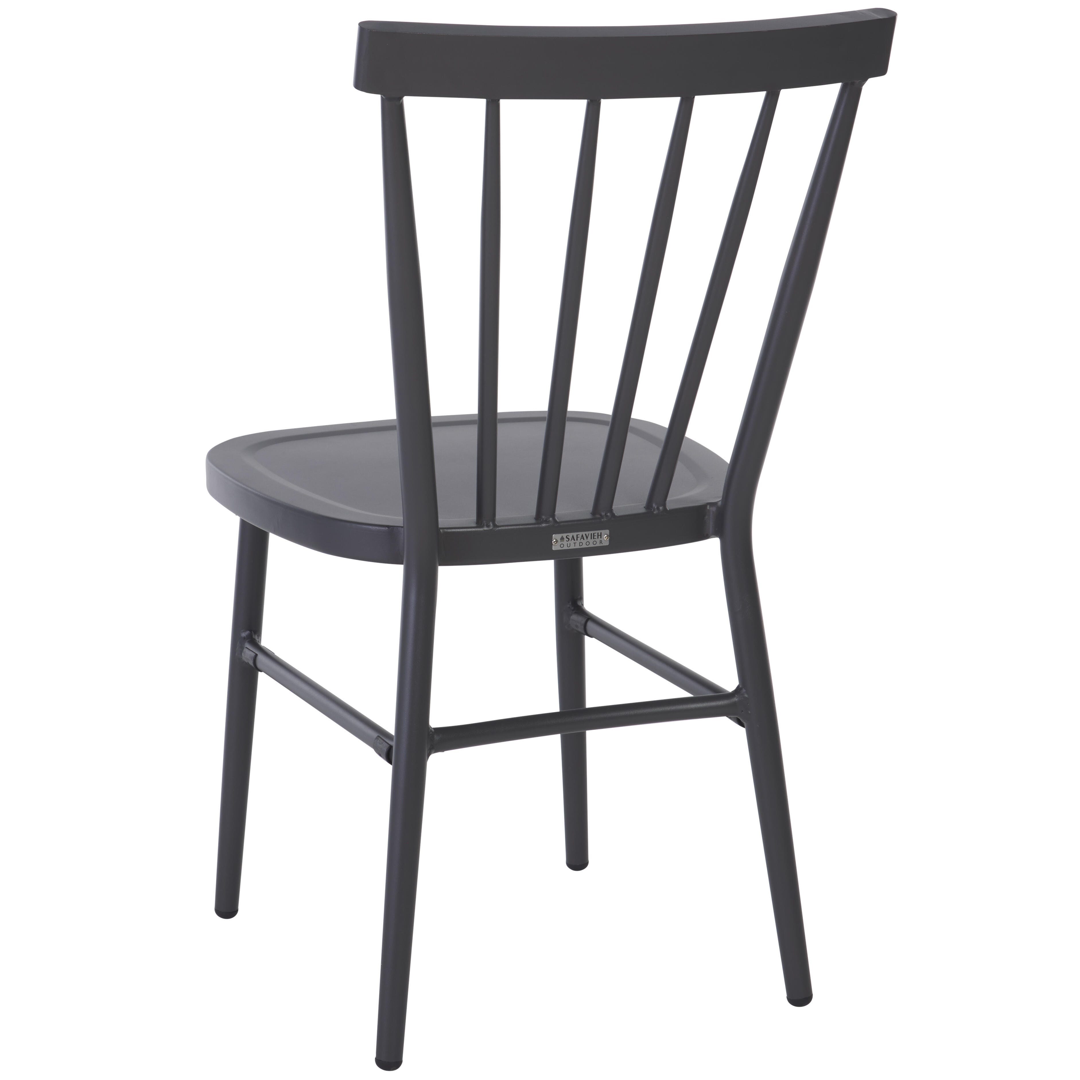 Safavieh Core Outdoor Dining Chair (Set of 2), Gray, large