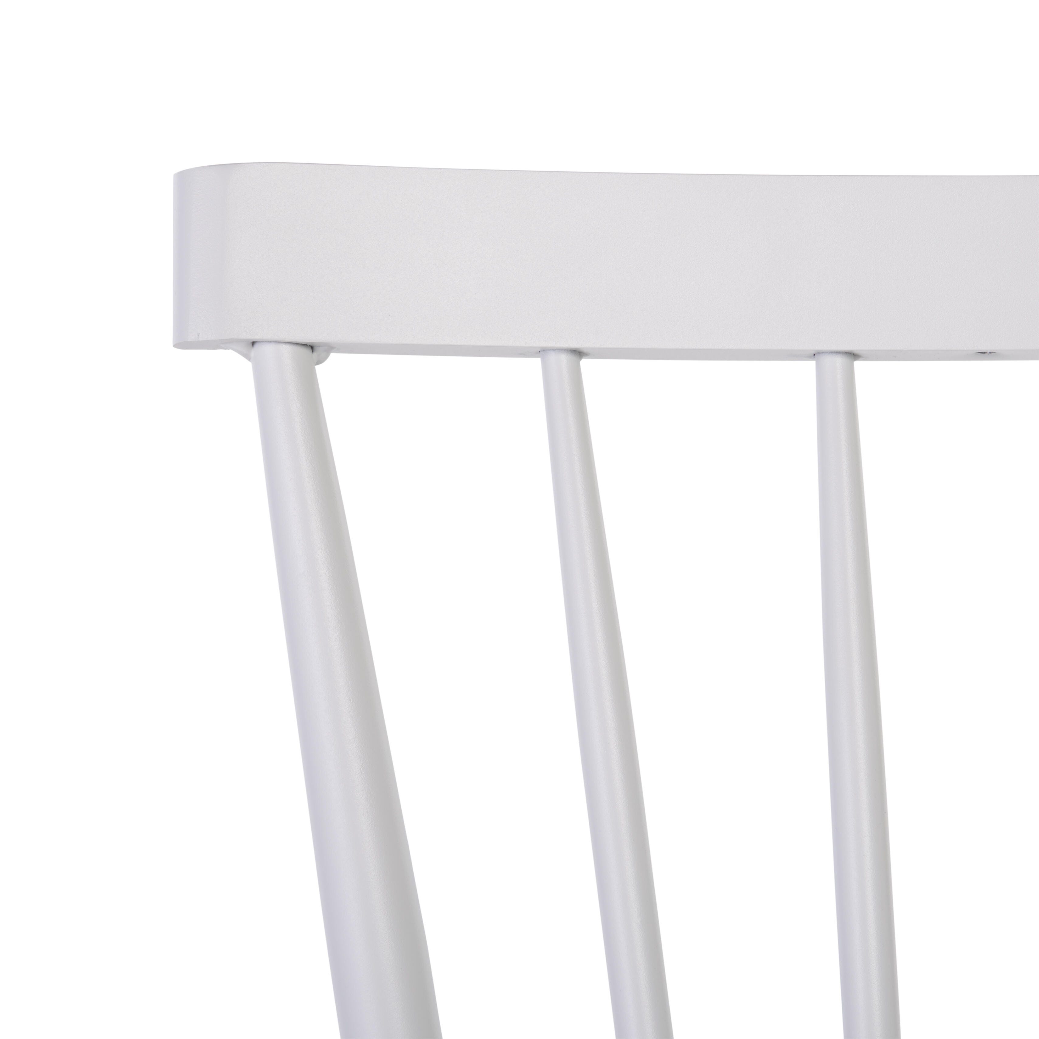 Safavieh Core Outdoor Dining Chair (Set of 2), White, large