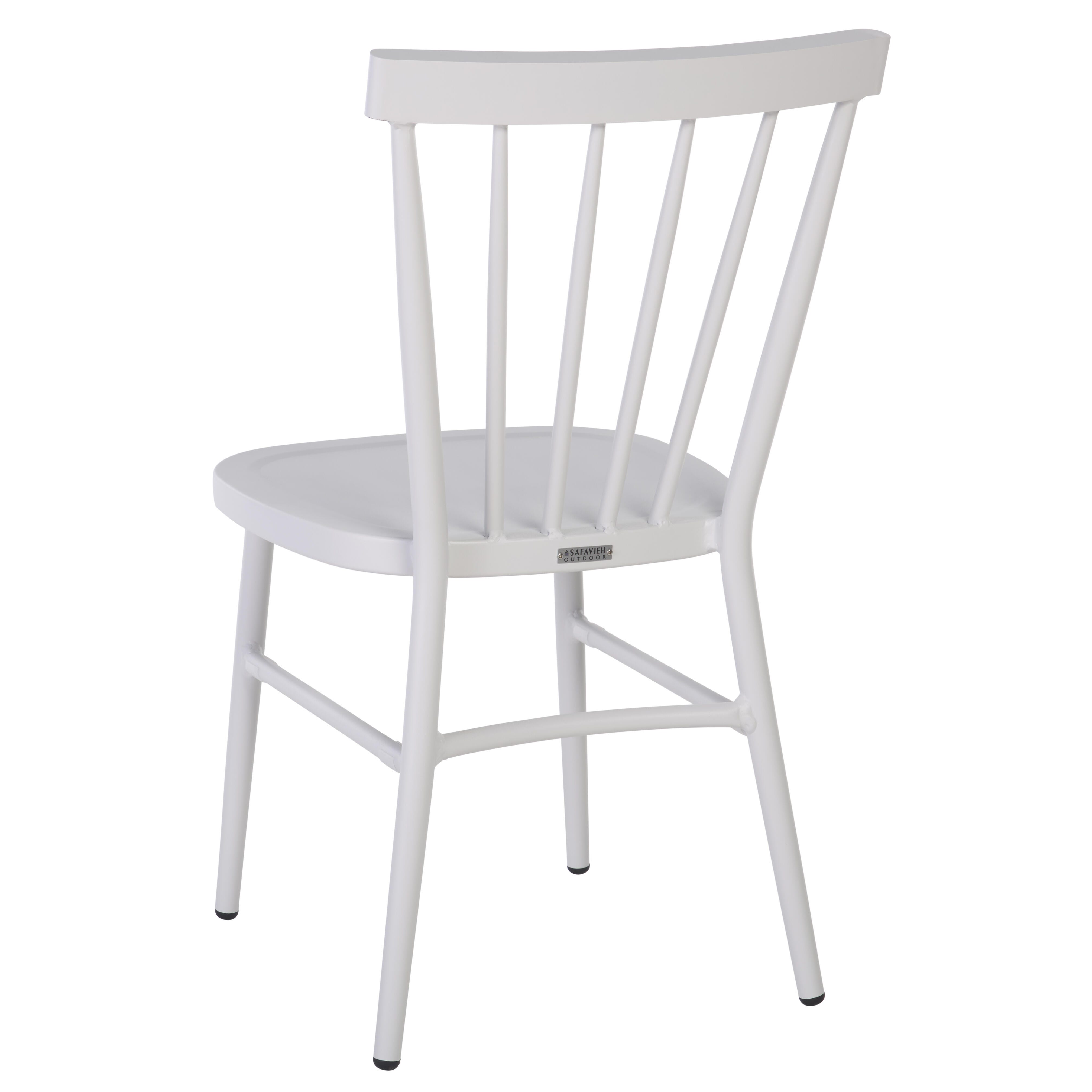 Safavieh Core Outdoor Dining Chair (Set of 2), White, large