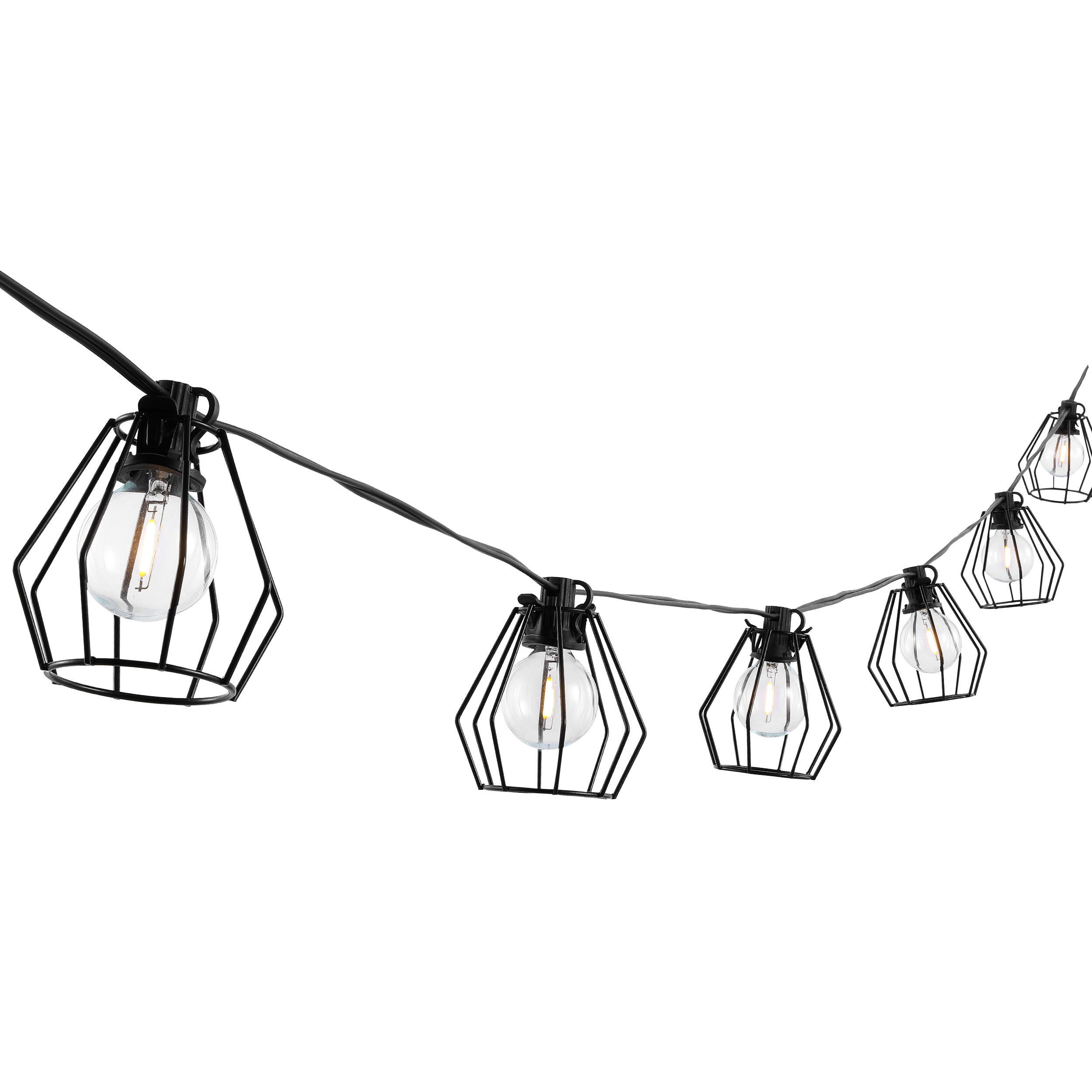Safavieh Bowne Outdoor String Lights, , large