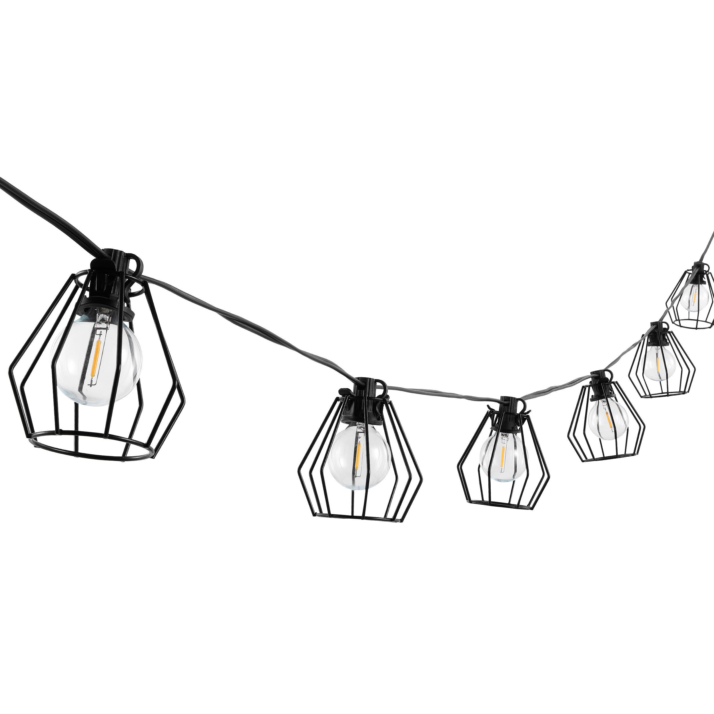 Safavieh Bowne Outdoor String Lights, , large