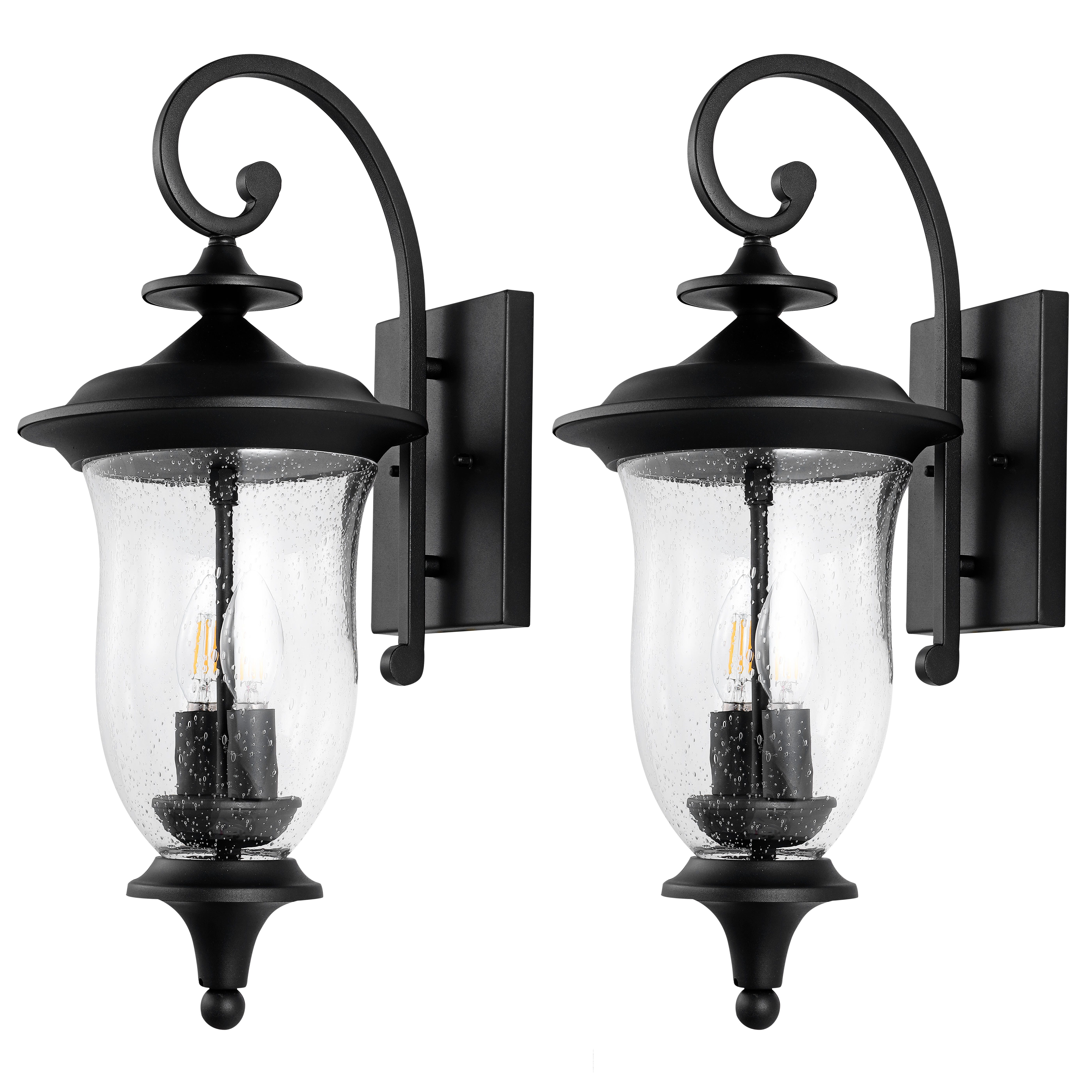 Safavieh Dowell Outdoor Sconce&nbsp;(Set of 2), , large