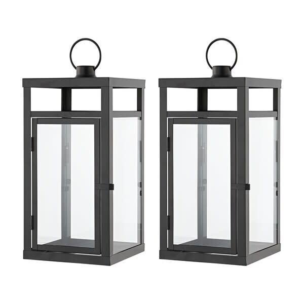 Safavieh Fraleigh Outdoor Soild Lantern (Set of 2)