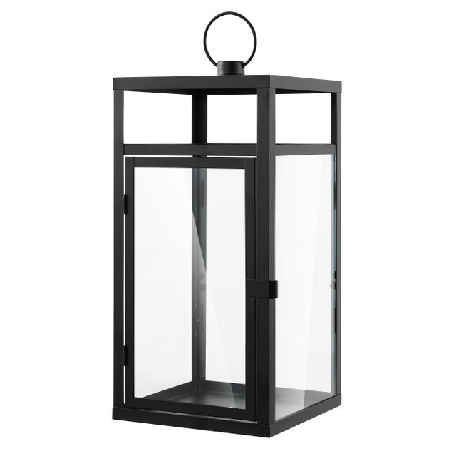 Safavieh Fraleigh Outdoor Lantern, Black