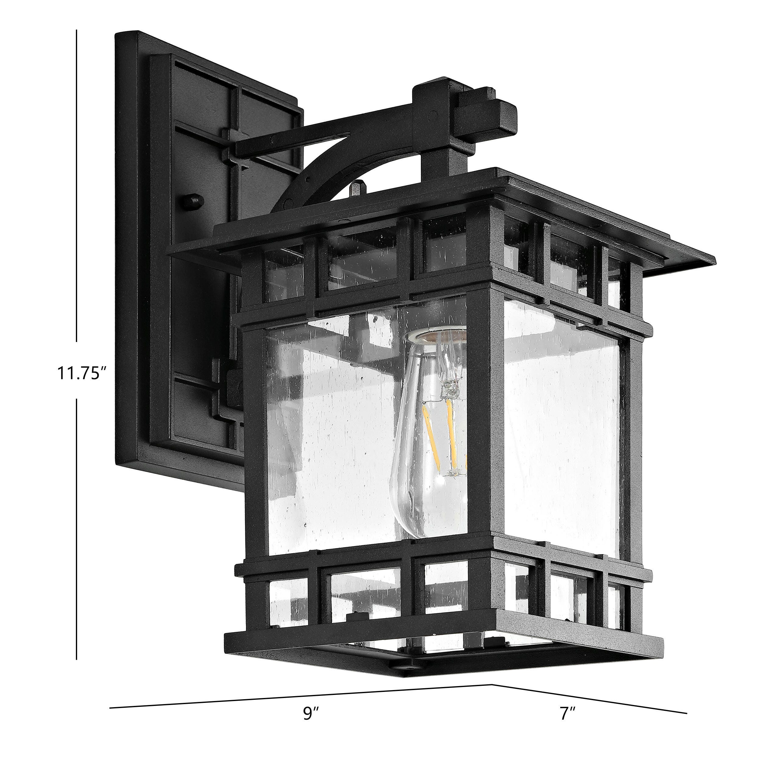 Safavieh Grayter Outdoor Wall Lantern, , large