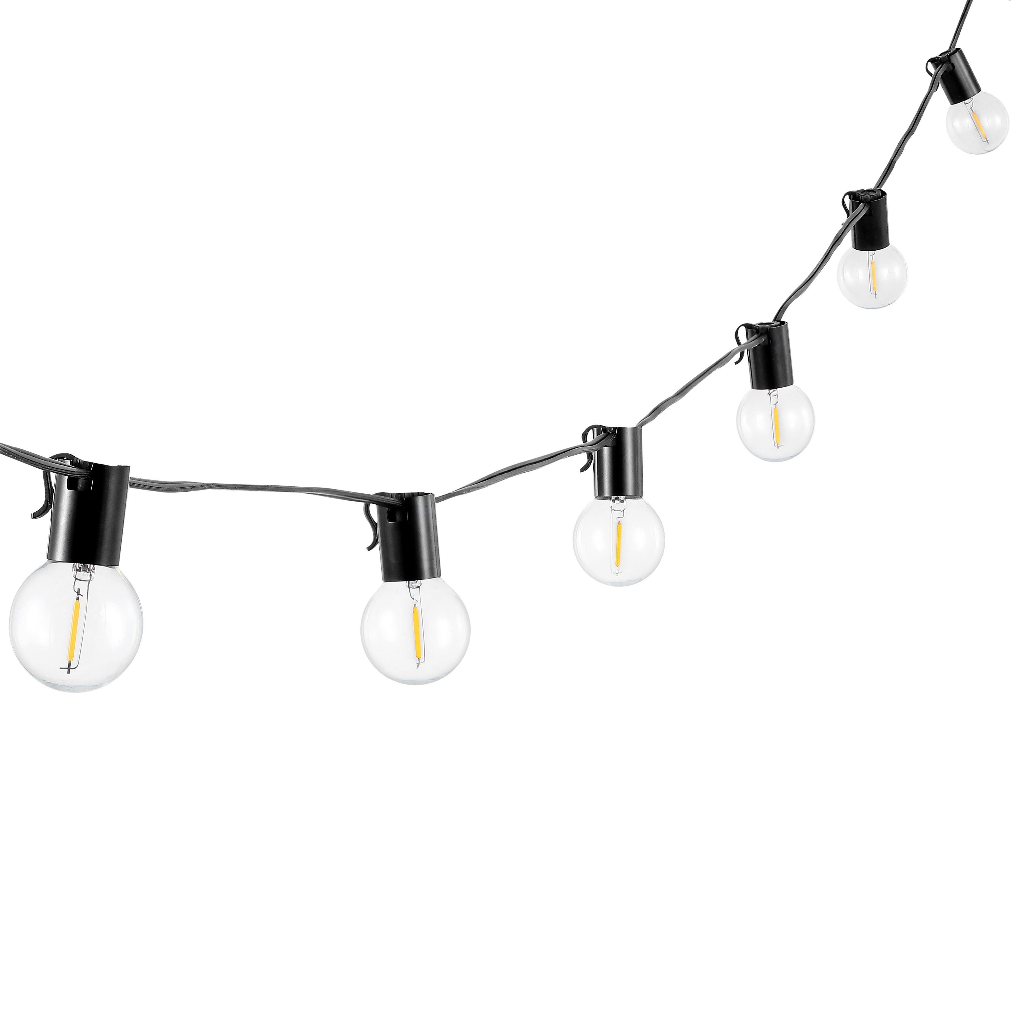 Safavieh Huron Outdoor String Lights, , large