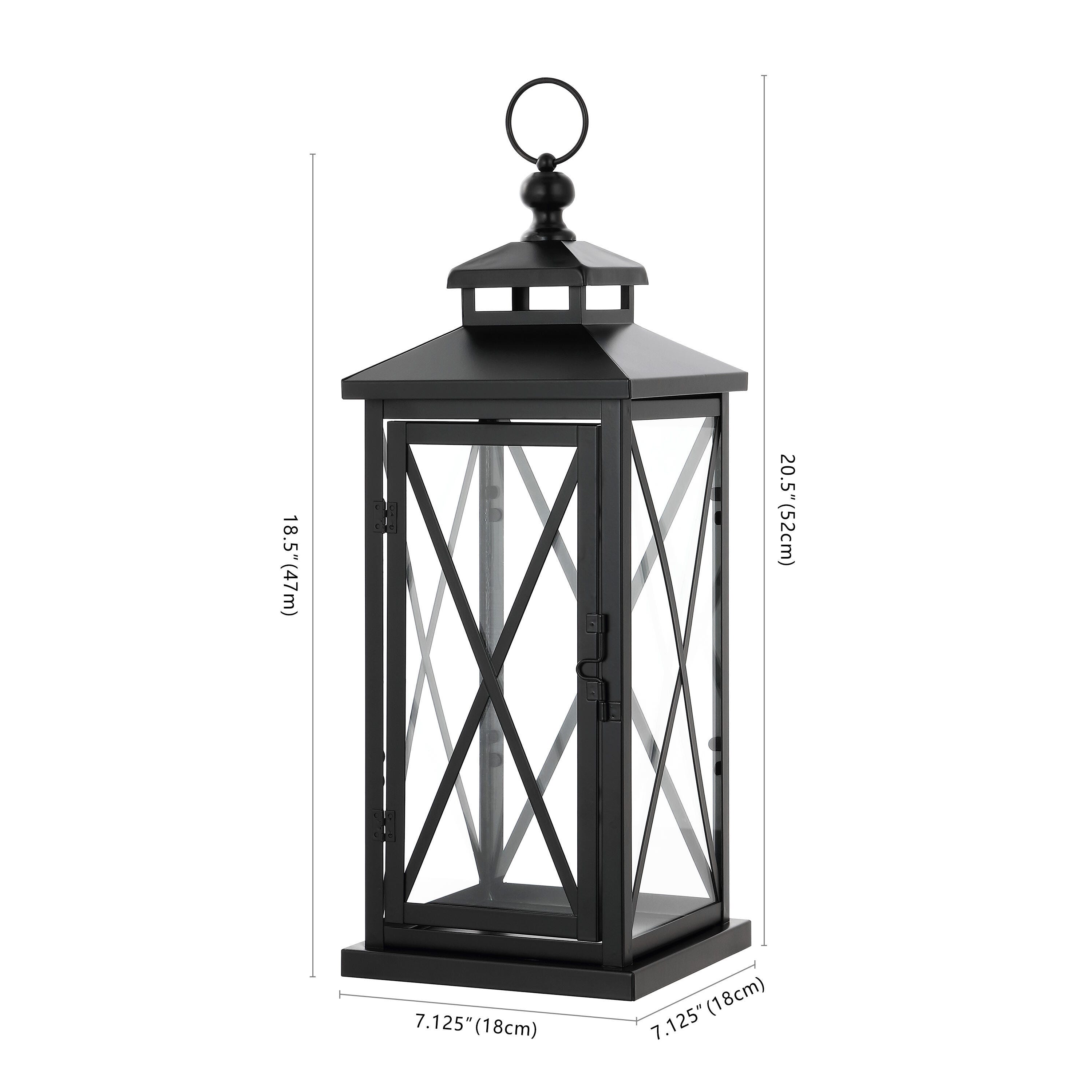 Safavieh Lirio Outdoor Solid Lantern (Set of 2), , large