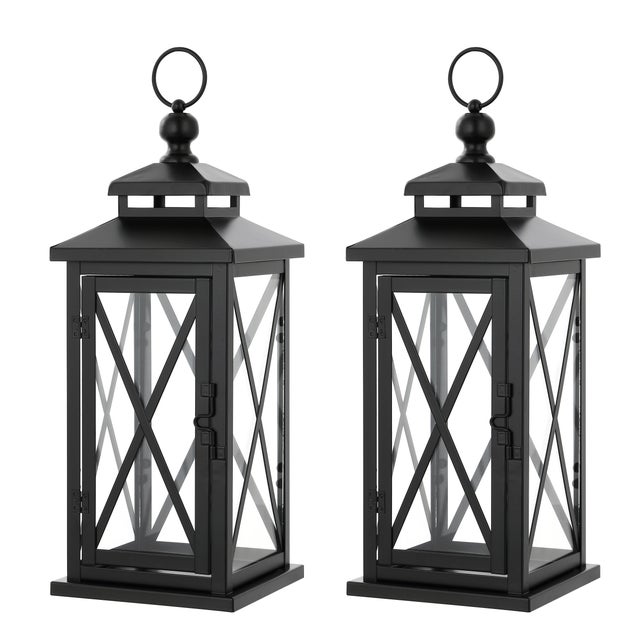 Safavieh Lirio Outdoor Lantern (Set of 2)