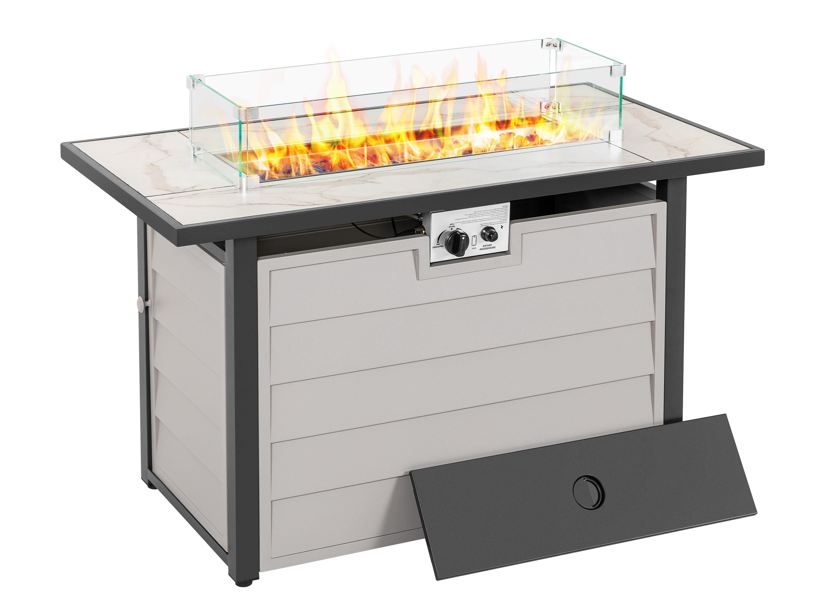 Nuu Garden Outdoor Closed Fire Pit, , large