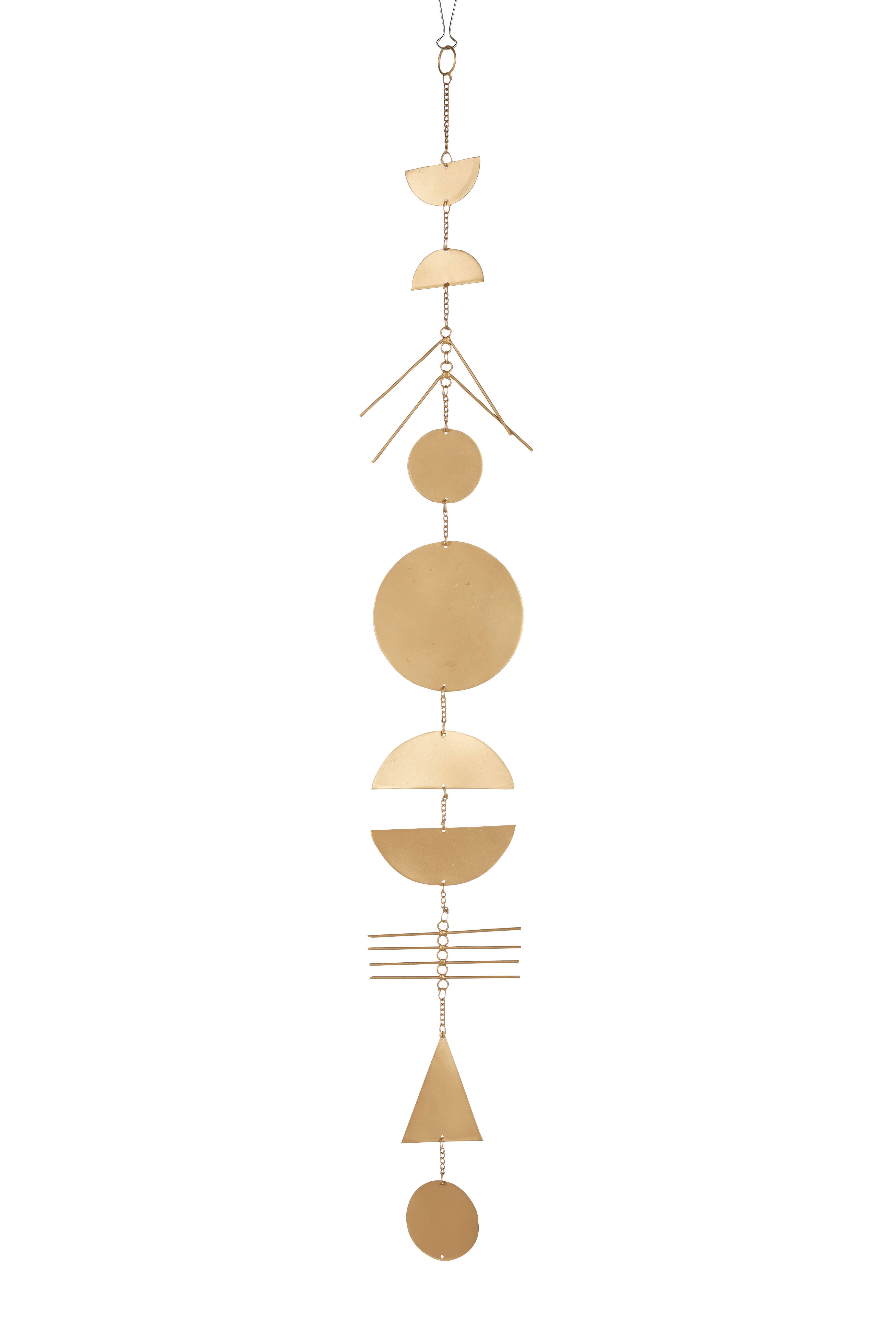 Bayberry Lane Geometric Windchime, , large