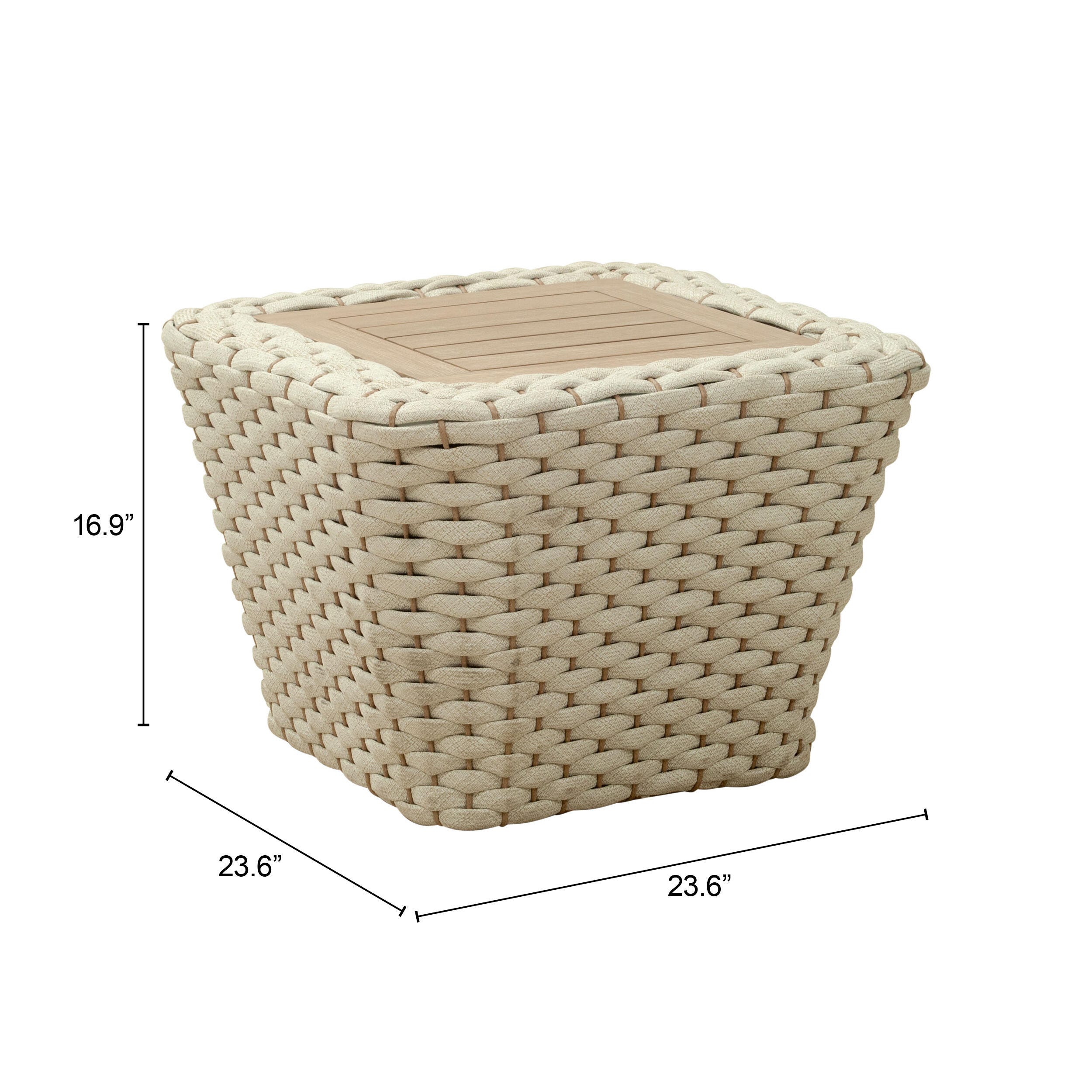 Erika Home Antul Outdoor Coffee Table, , large
