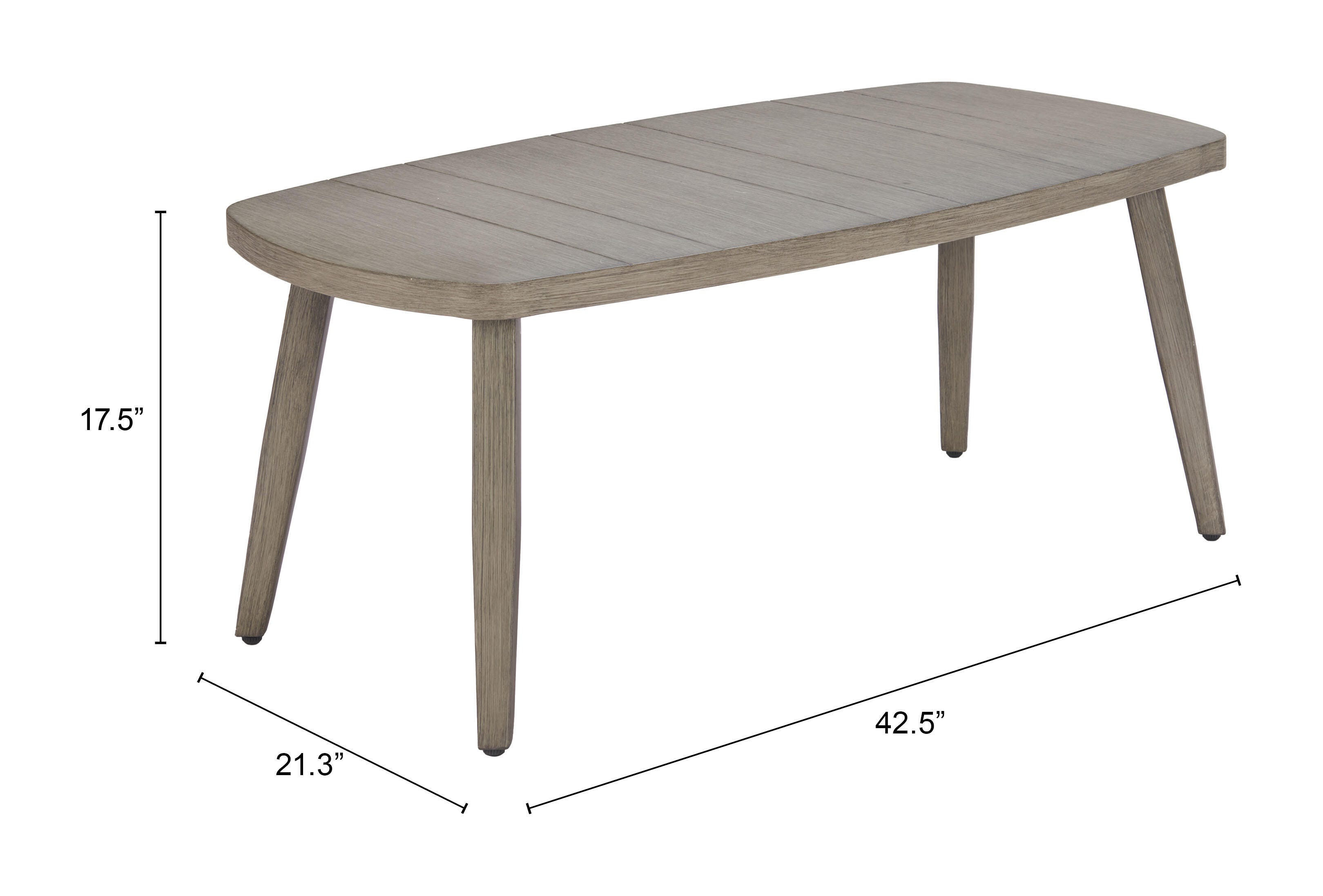 Erika Home Foret Outdoor Coffee Table, , large