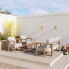 Erika Home Leto Outdoor Coffee Table, , large