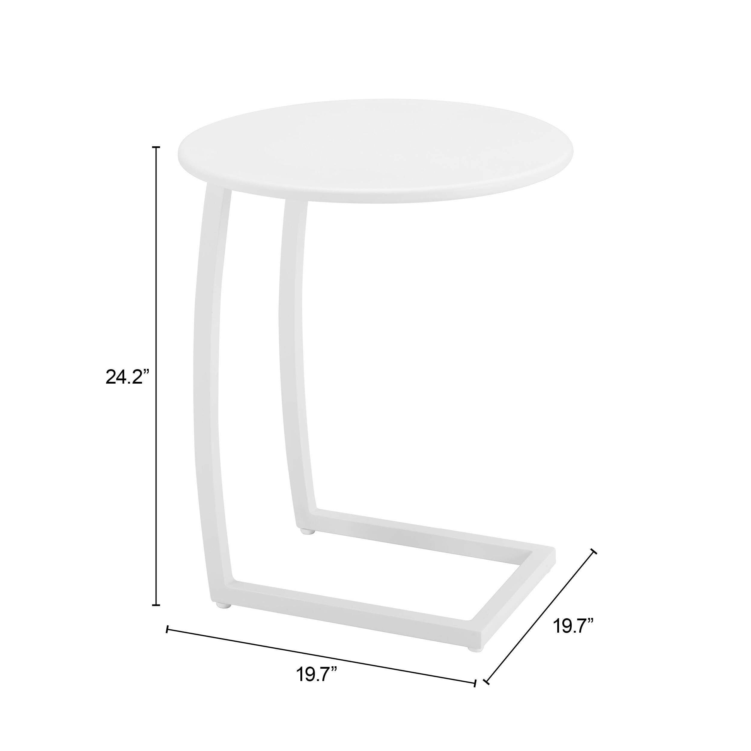 Erika Home Noga Outdoor End Table, , large