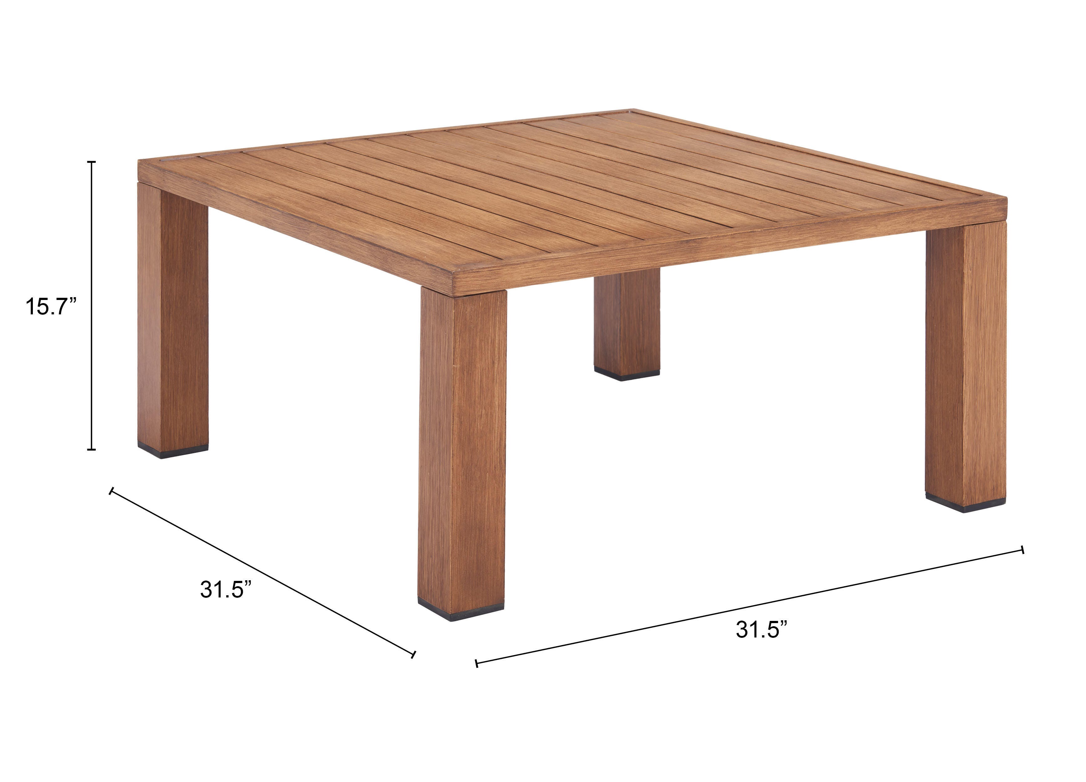 Erika Home Regels Outdoor Coffee Table, , large