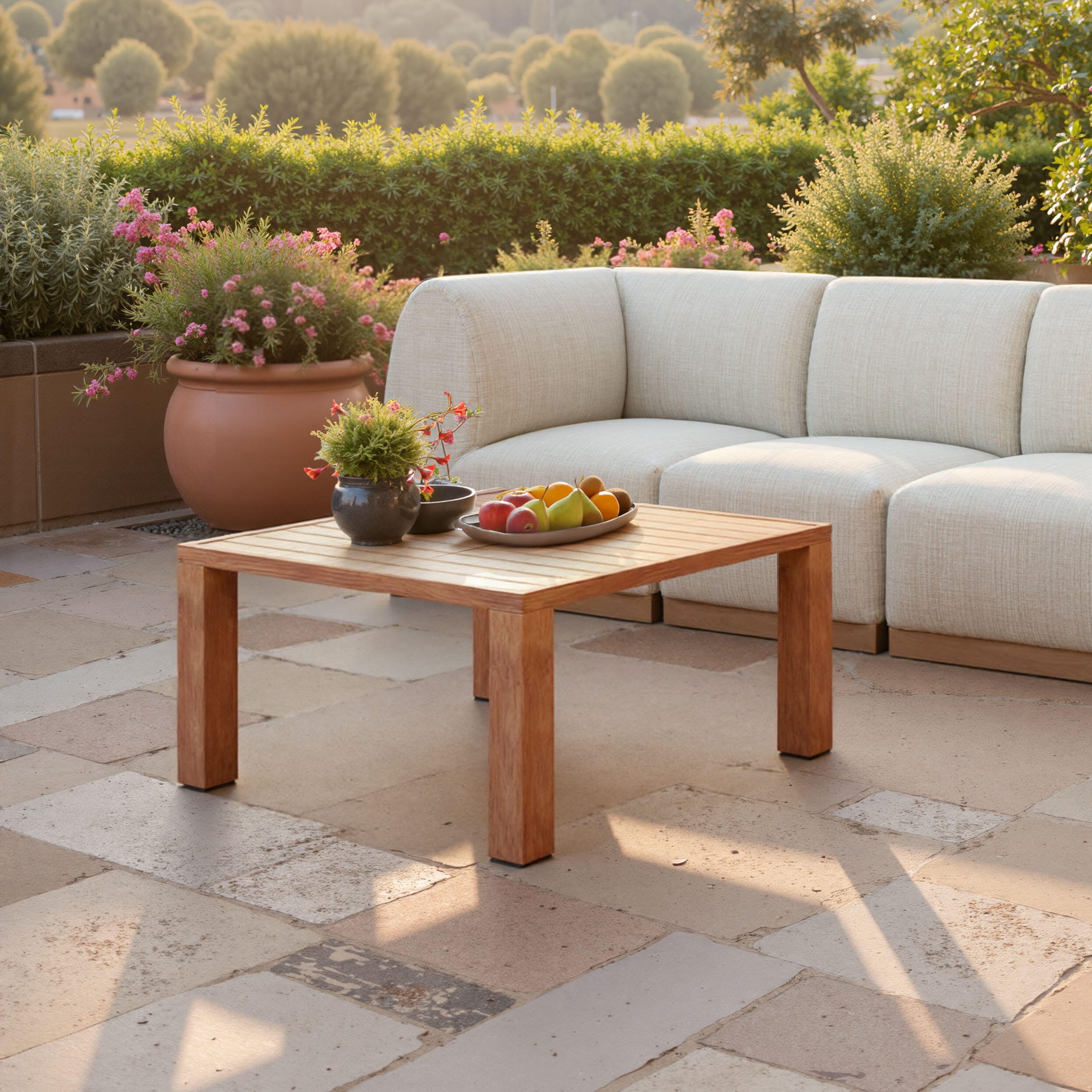 Erika Home Regels Outdoor Coffee Table, , large