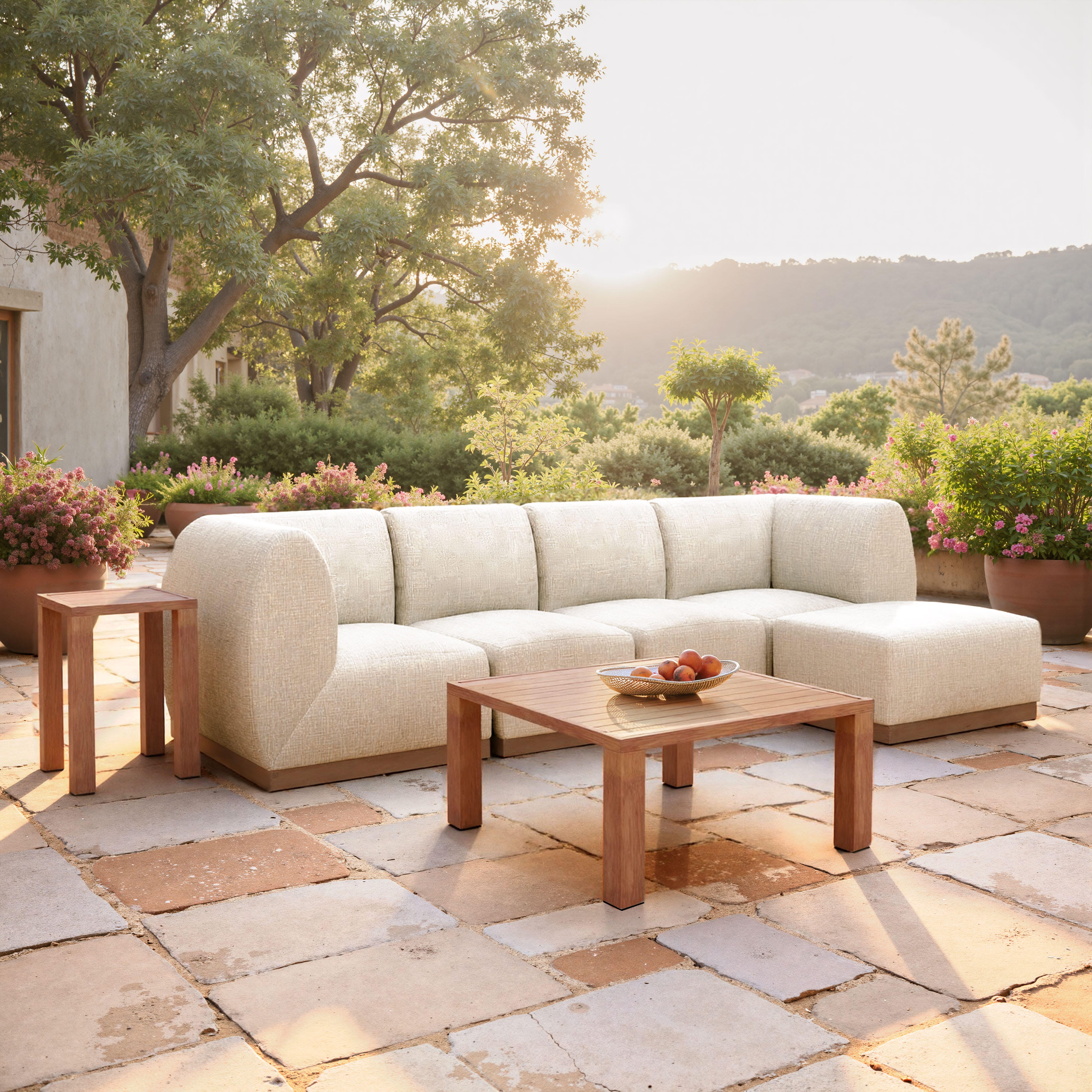Erika Home Regels Outdoor Coffee Table, , large