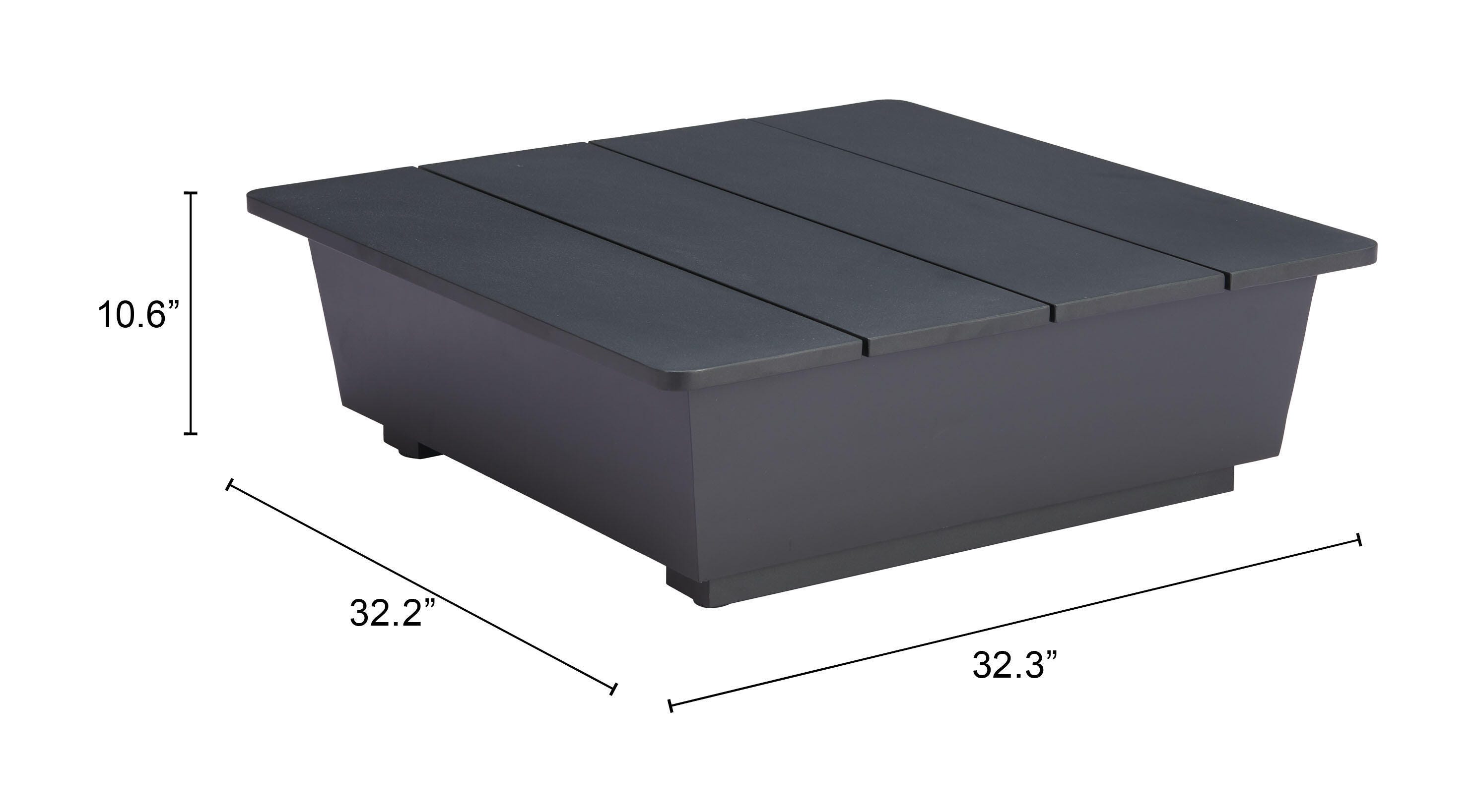 Erika Home Tien Outdoor Side Table, , large