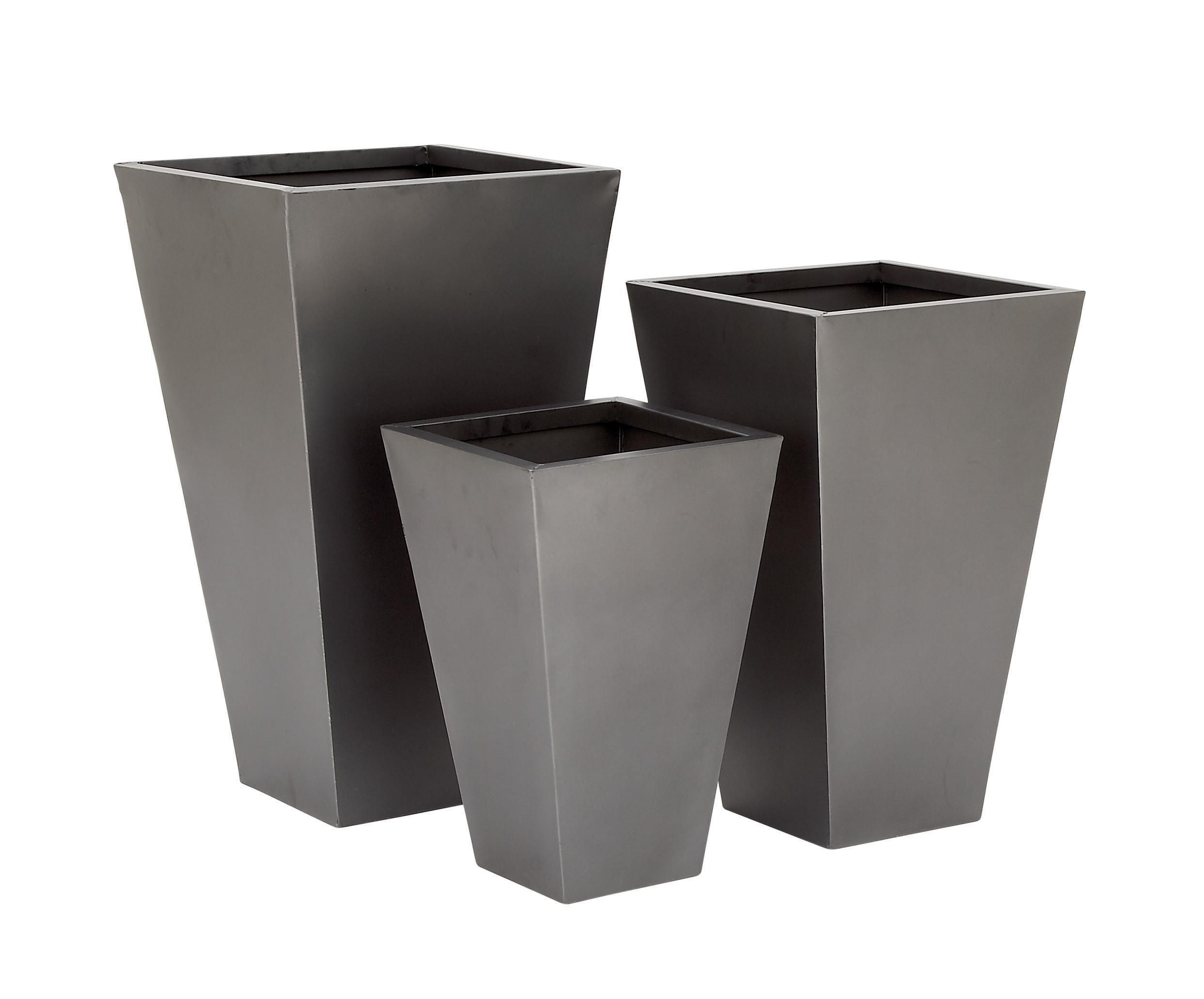 Bayberry Lane Outdoor Solid Planter (Set of 3), , large