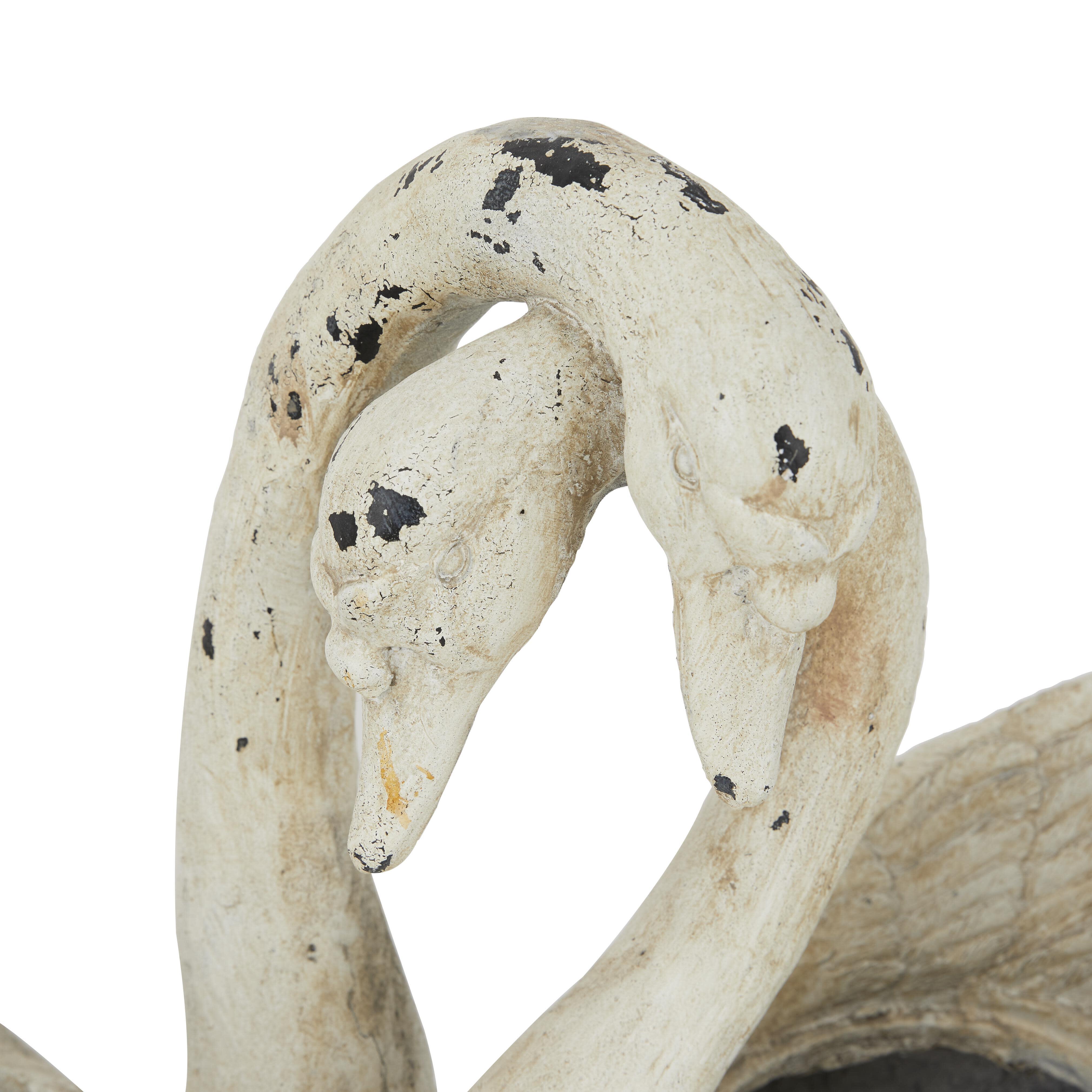 Bayberry Lane Outdoor Swan Planter, , large