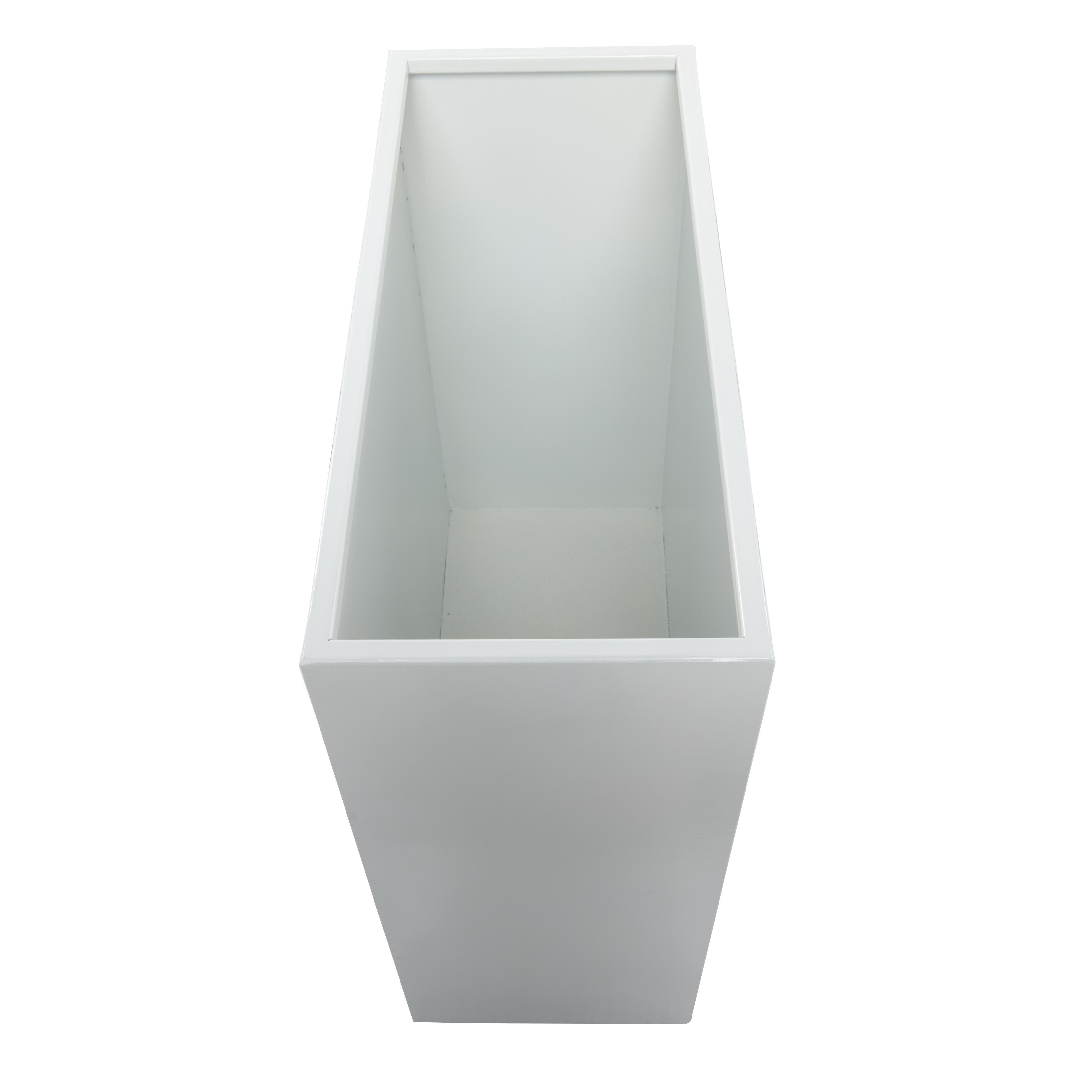 Bayberry Lane Outdoor Planter (Set of 2), White, large