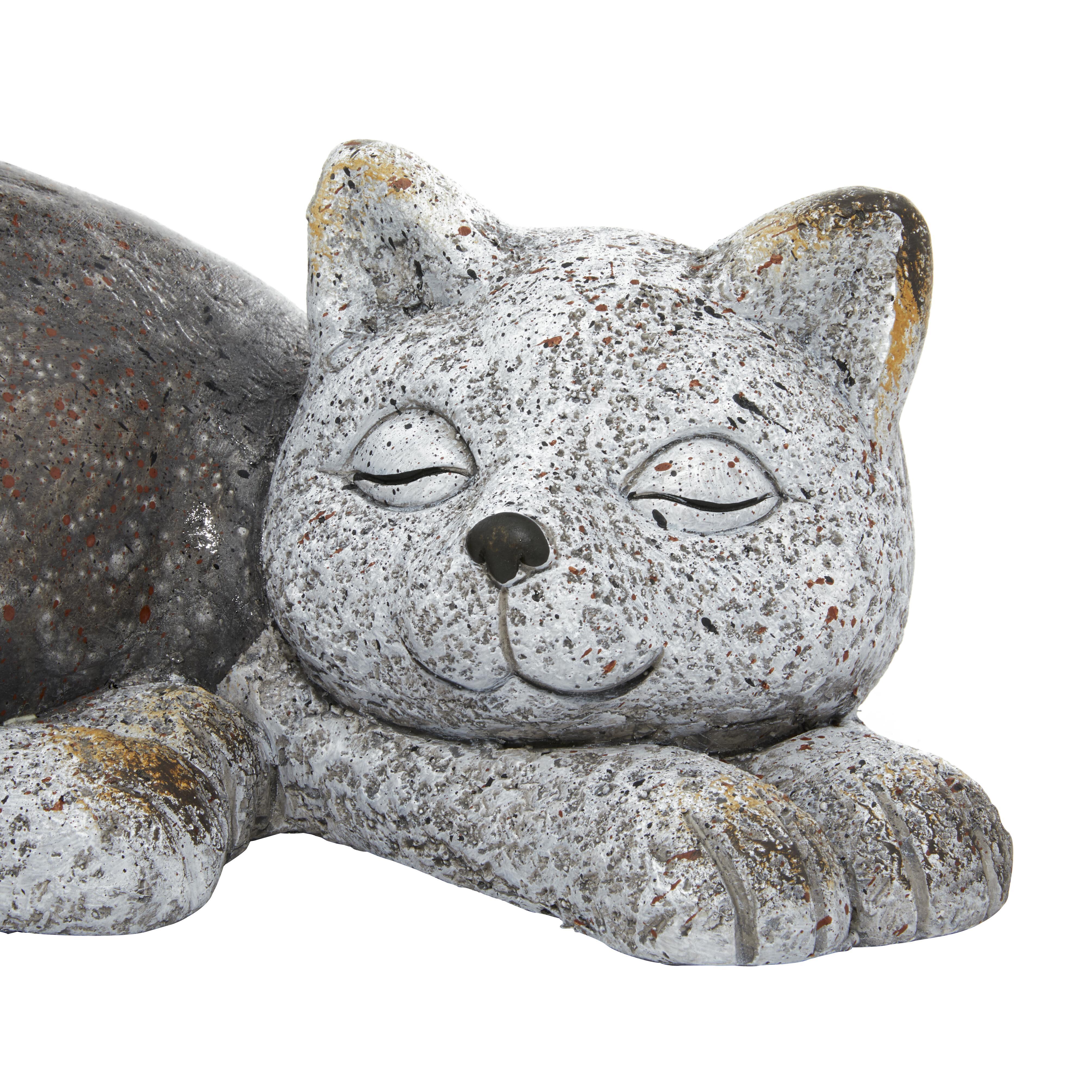 Bayberry Lane Outdoor Garden Cat Sculpture, , large