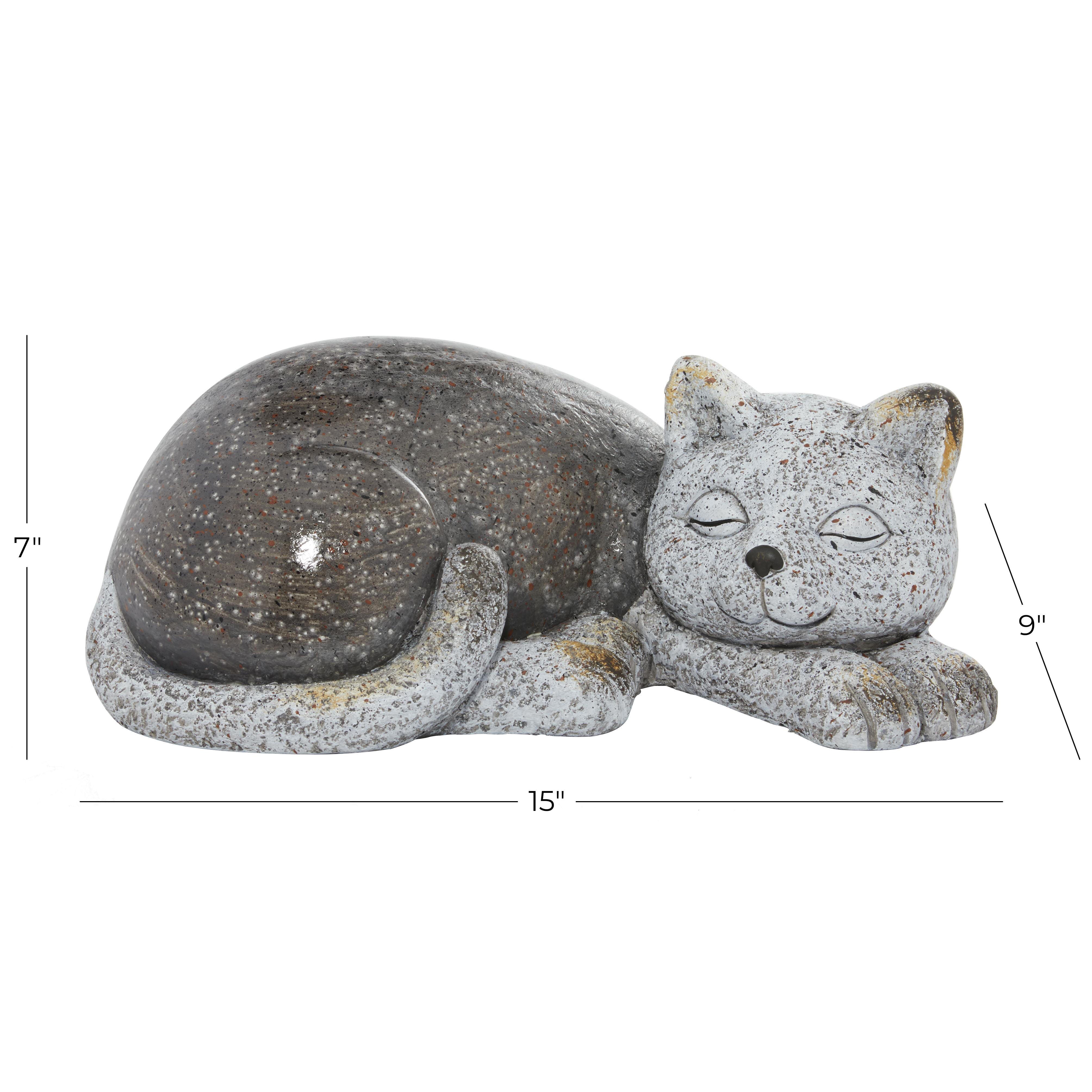 Bayberry Lane Outdoor Garden Cat Sculpture, , large