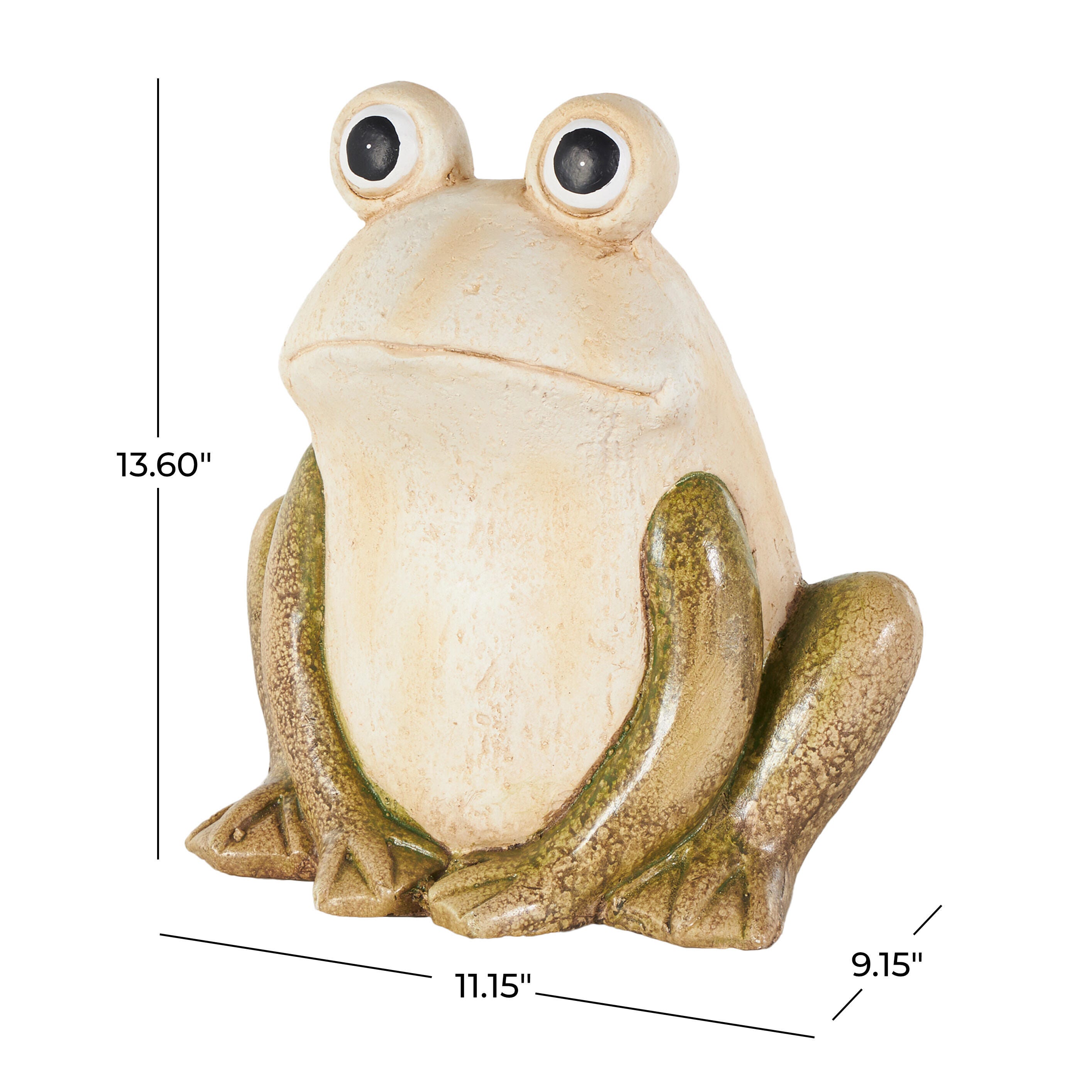 Bayberry Lane Outdoor Garden Frog  Sculpture, , large