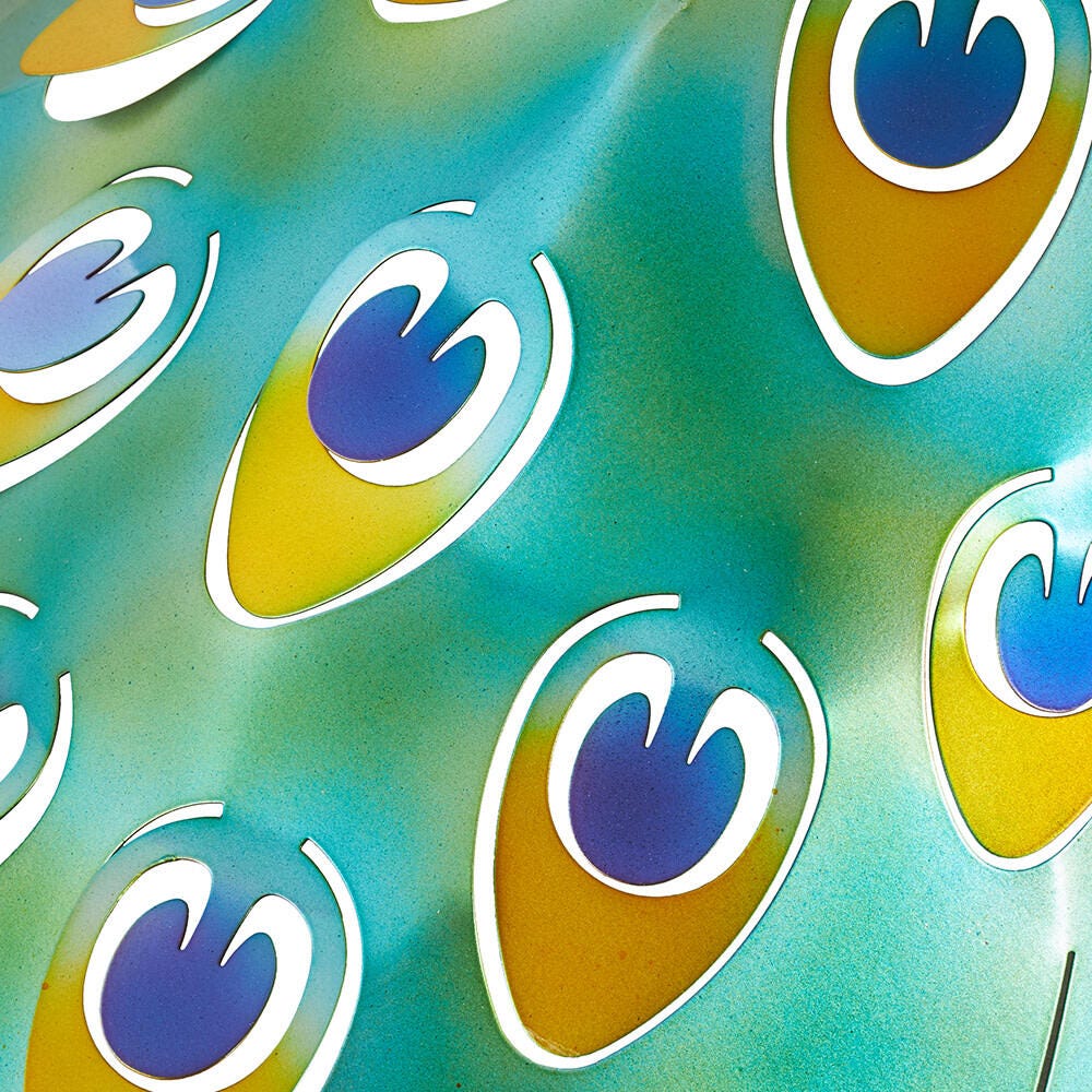 Bayberry Lane Outdoor Garden Peacock Sculpture, , swatch