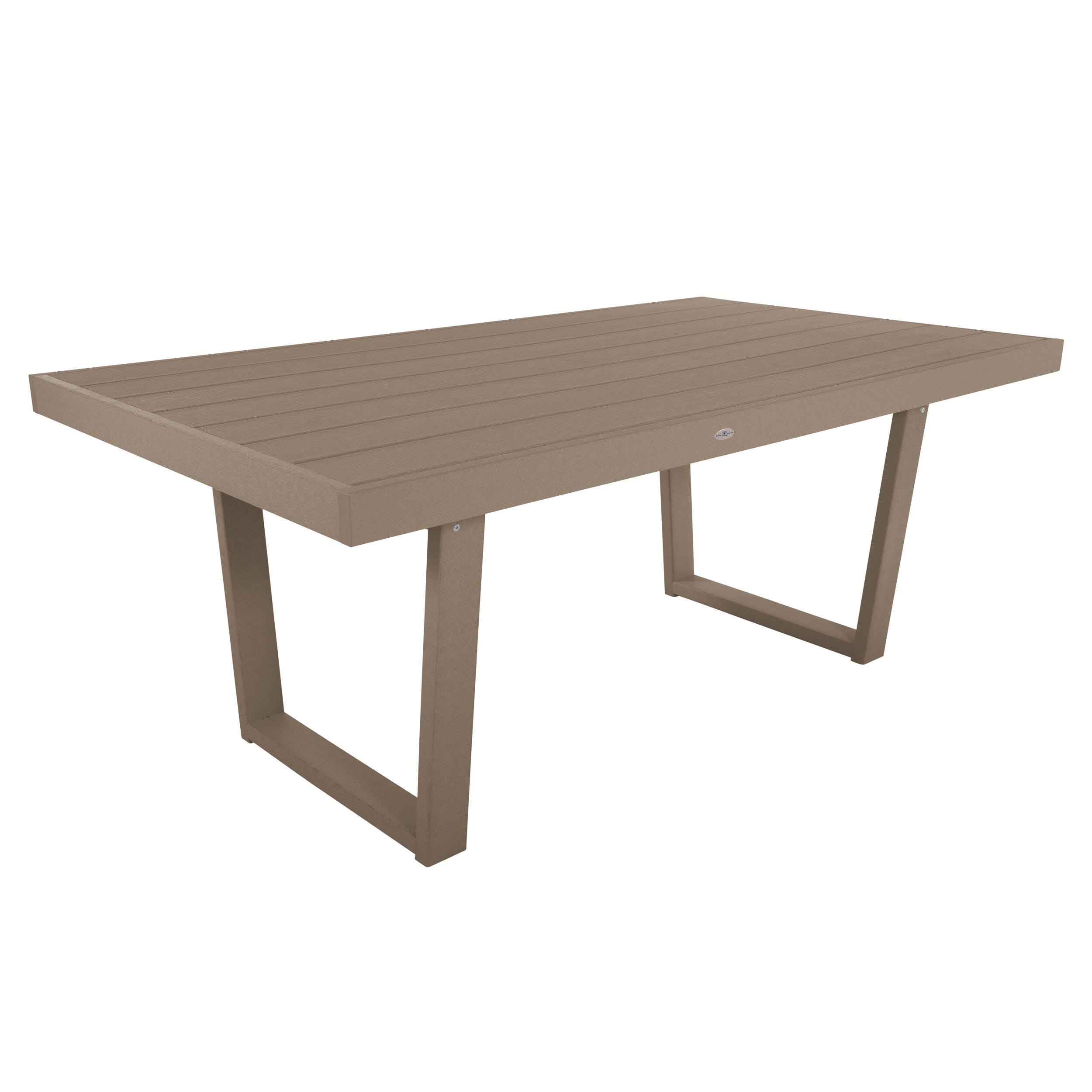 Bahia Verde Haven Outdoor Dining Table, Cabana Tan, large