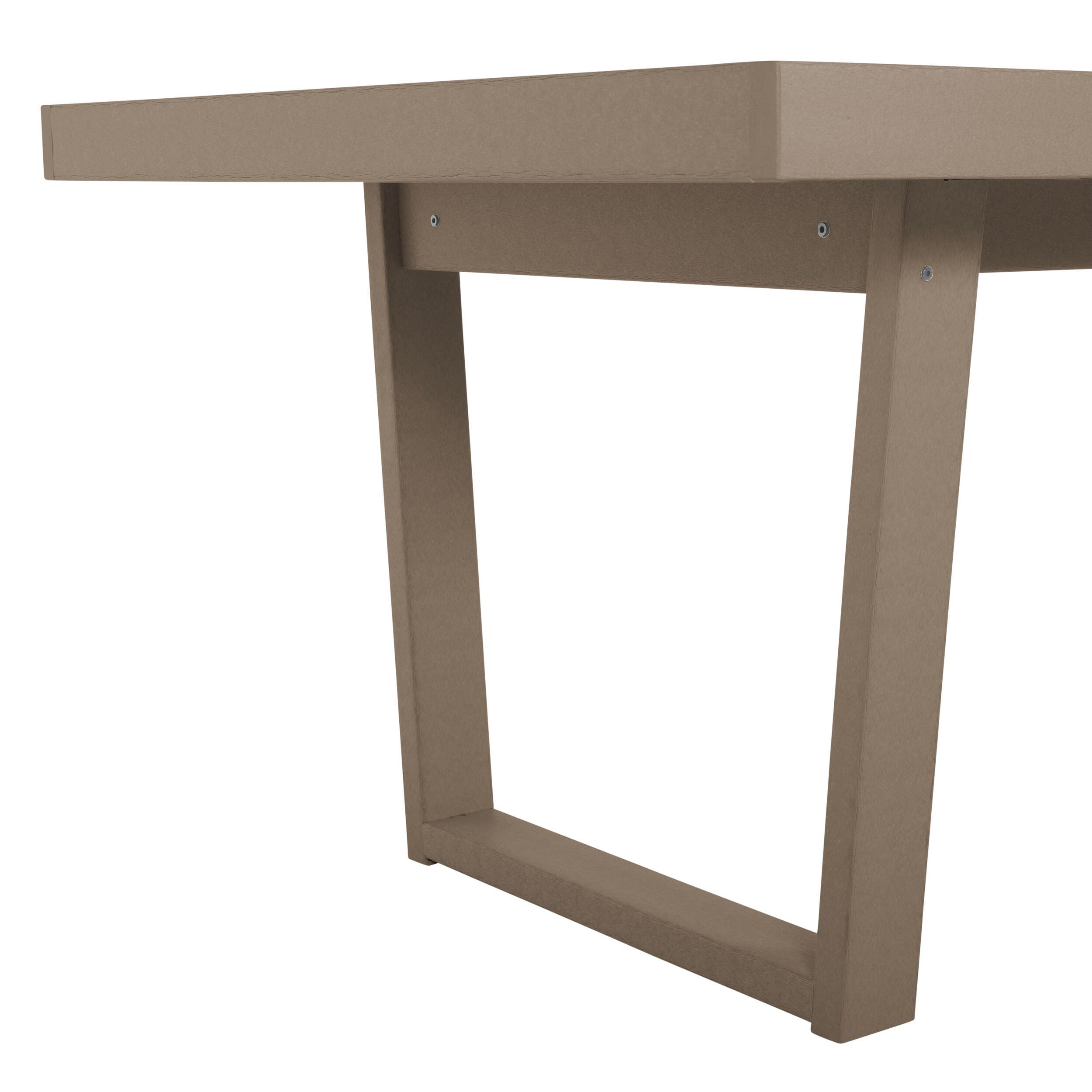 Bahia Verde Haven Outdoor Dining Table, Cabana Tan, large