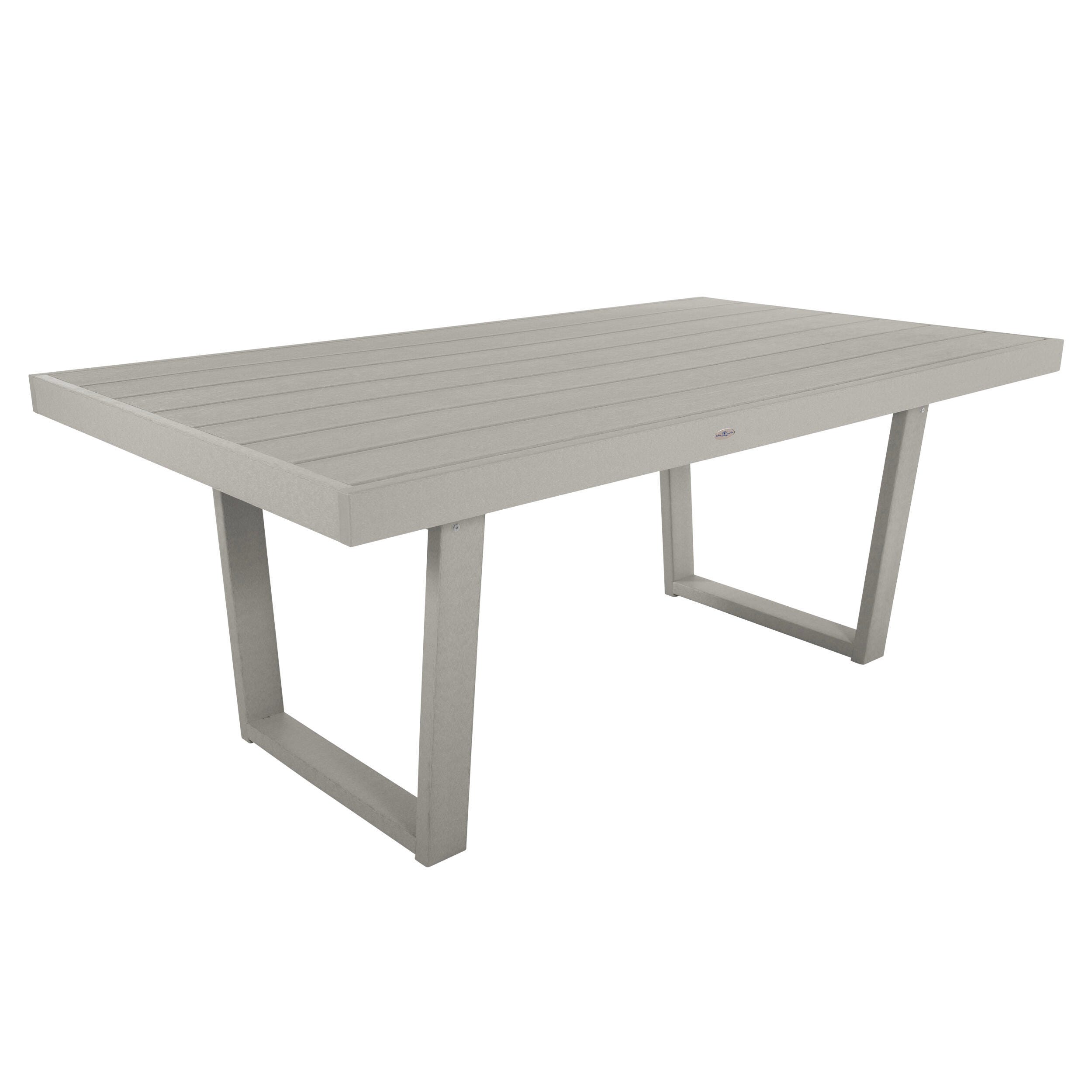 Bahia Verde Haven Outdoor Dining Table, Cove Gray, large