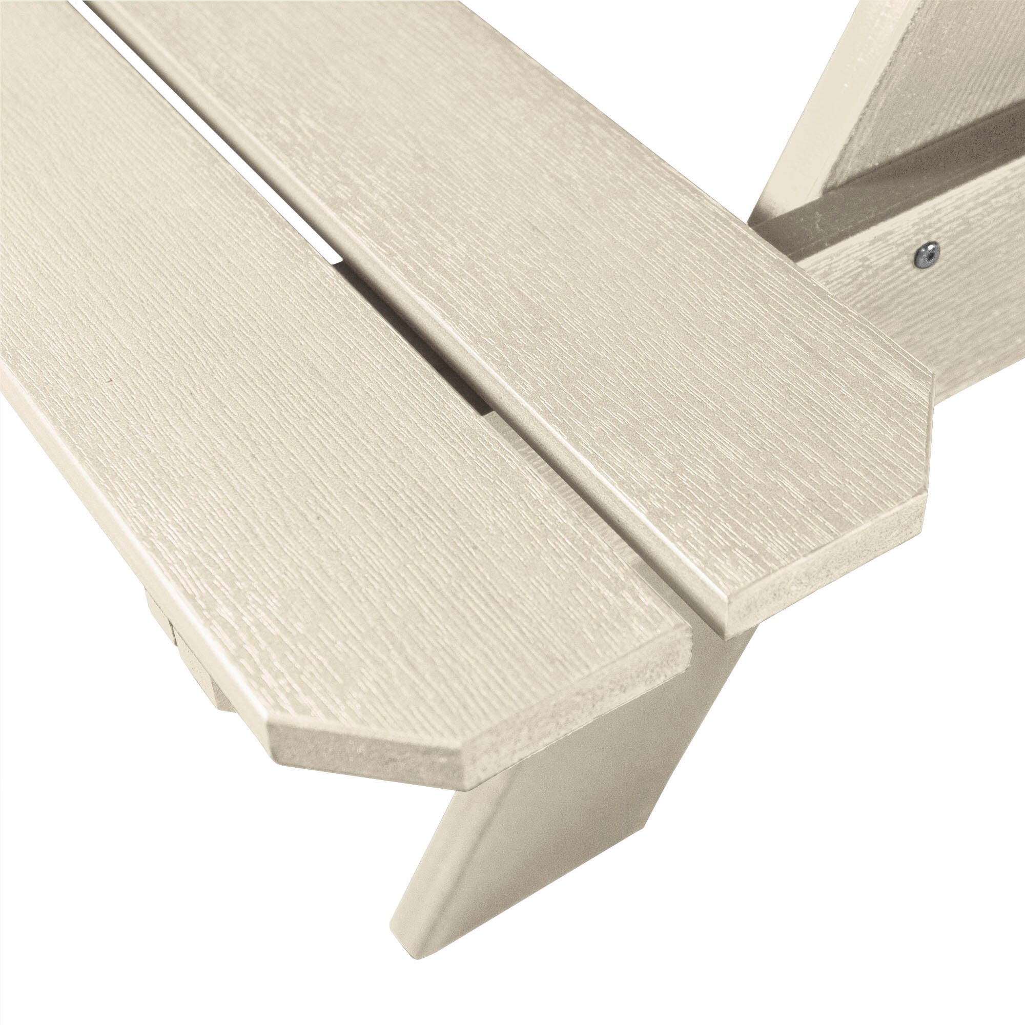 Highwood Hometown Outdoor Picnic Table, Whitewash, large