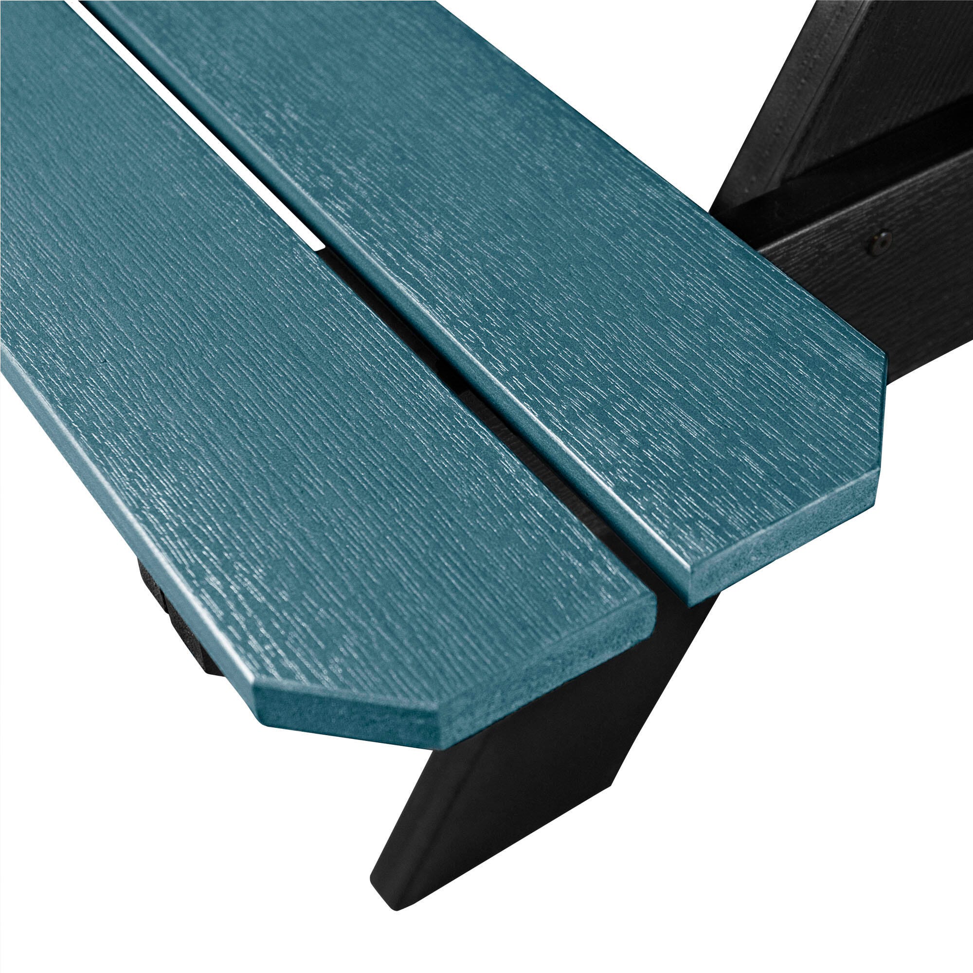 Highwood Hometown Outdoor Picnic Table, Shale, large