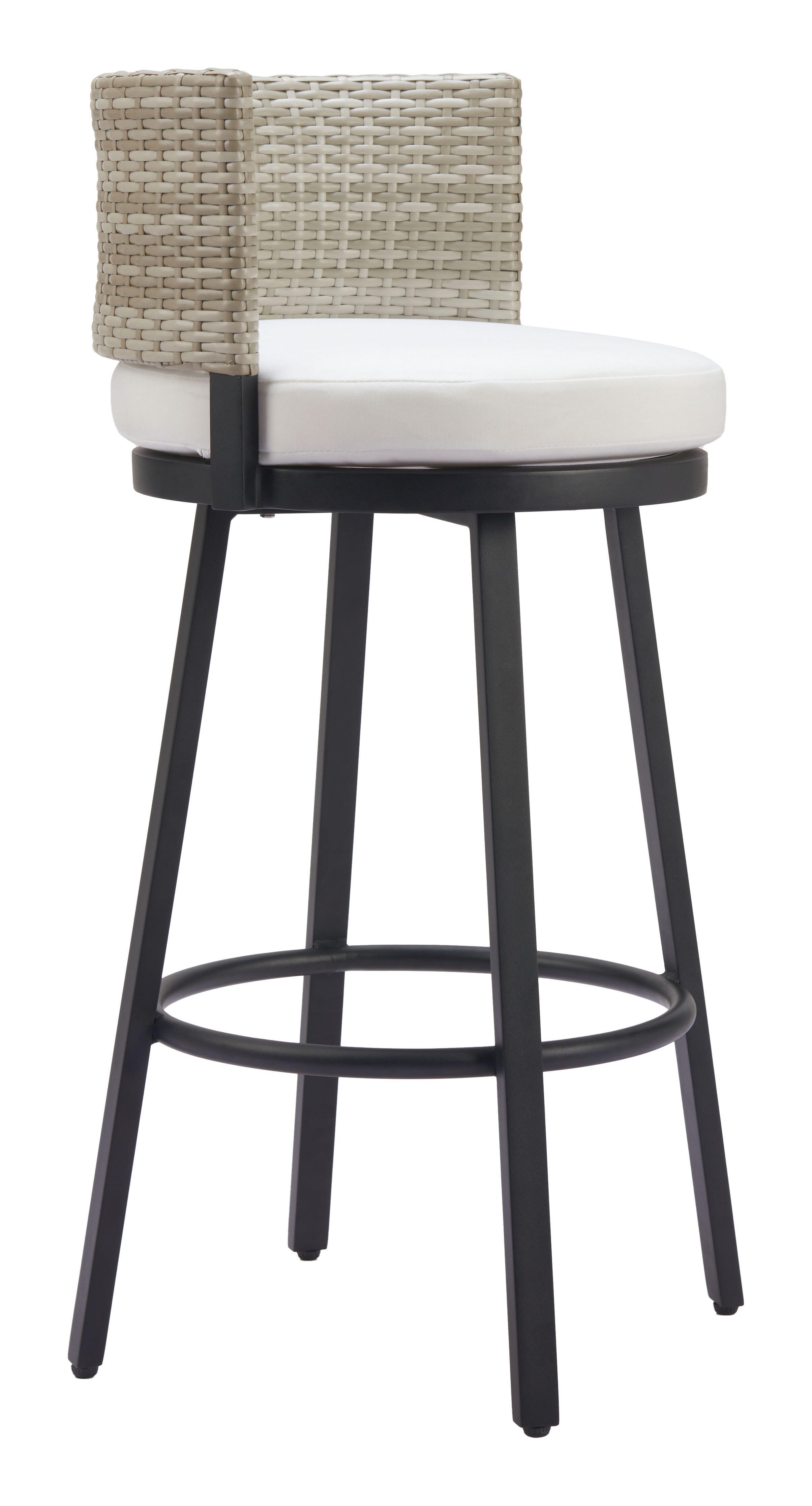 Erika Home ZUO Wave Outdoor Barstool, , large