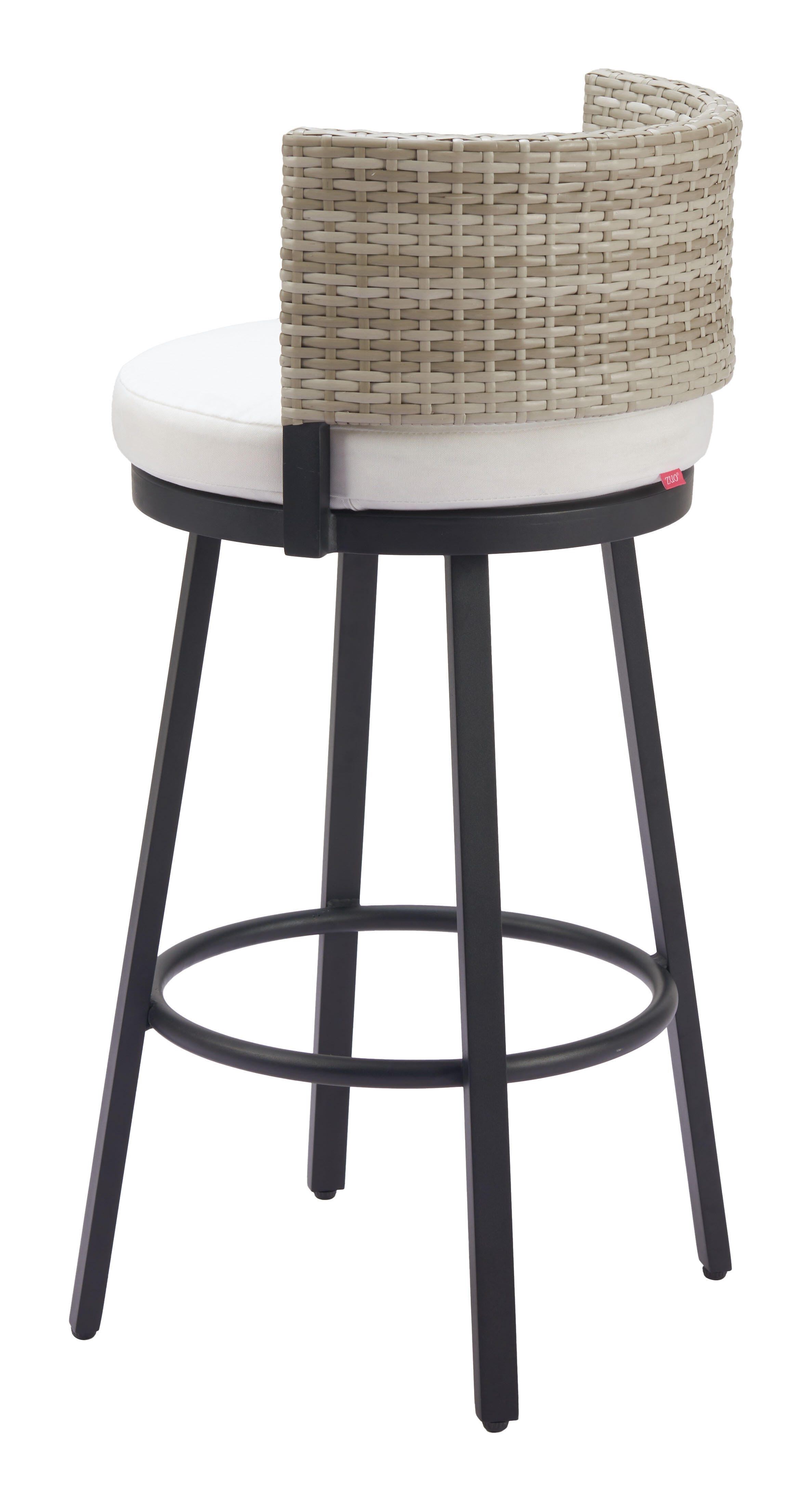Erika Home ZUO Wave Outdoor Barstool, , large