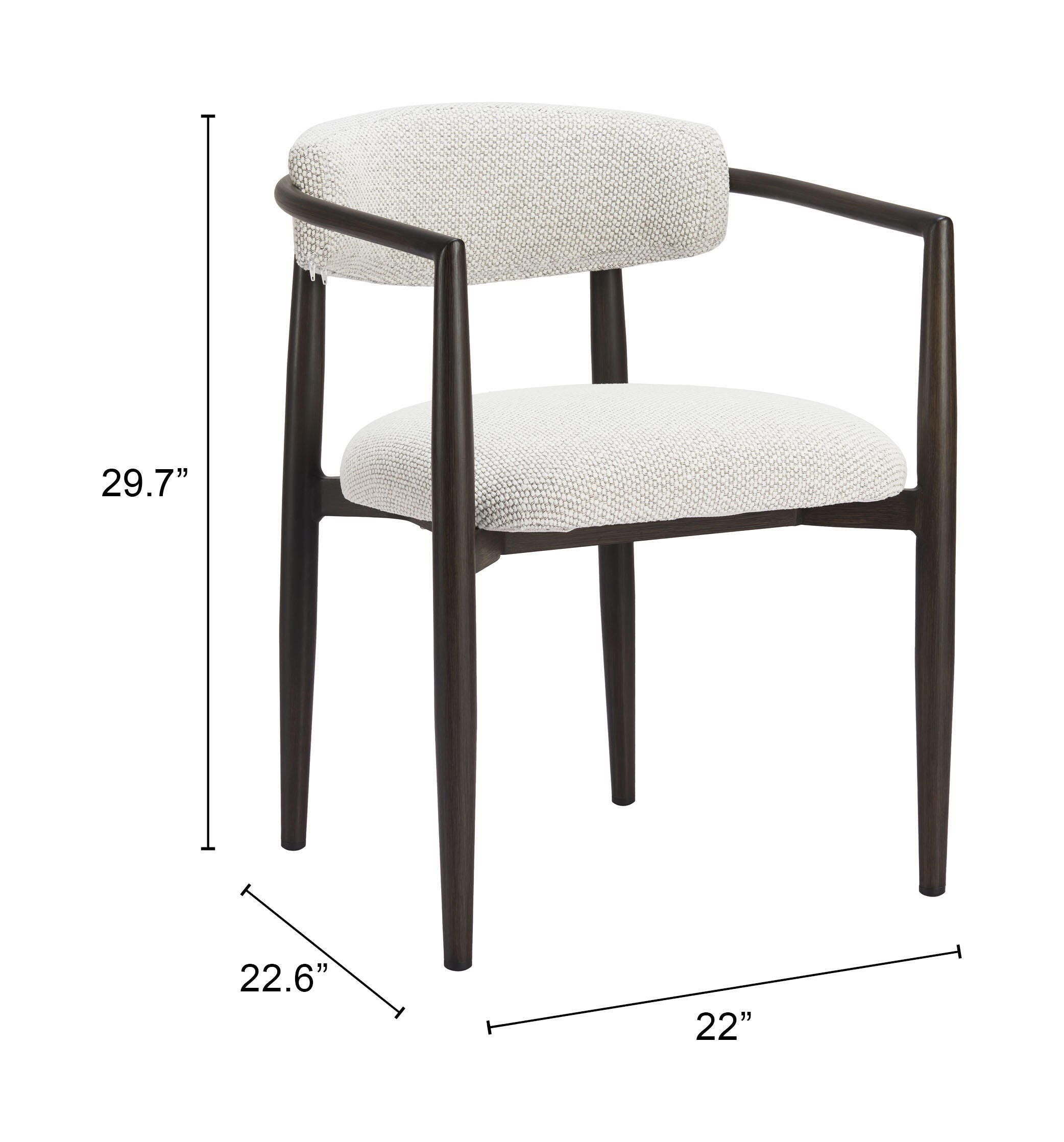 Erika Home ZUO Midori Outdoor Dining Chair, , large