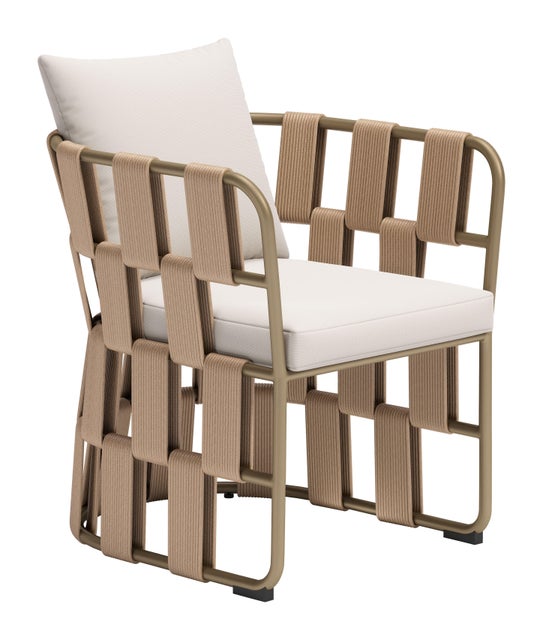 Erika Home ZUO Quadrat Outdoor Dining Chair