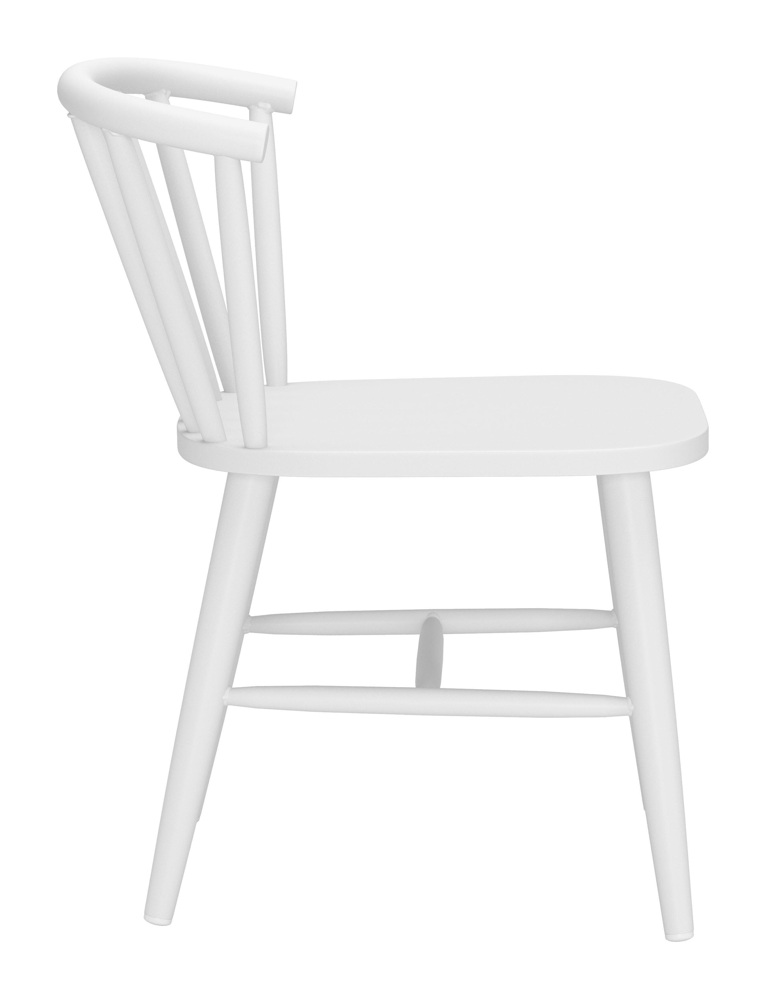 Erika Home ZUO Shio Outdoor Dining Chair, White, large