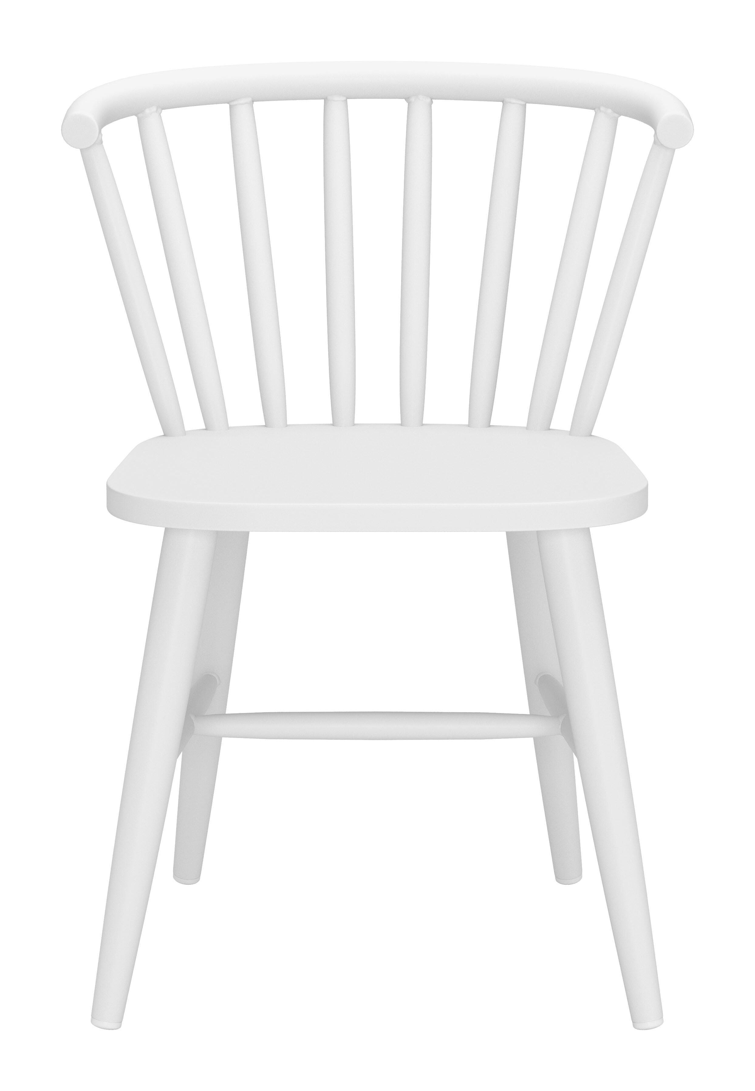 Erika Home ZUO Shio Outdoor Dining Chair, White, large