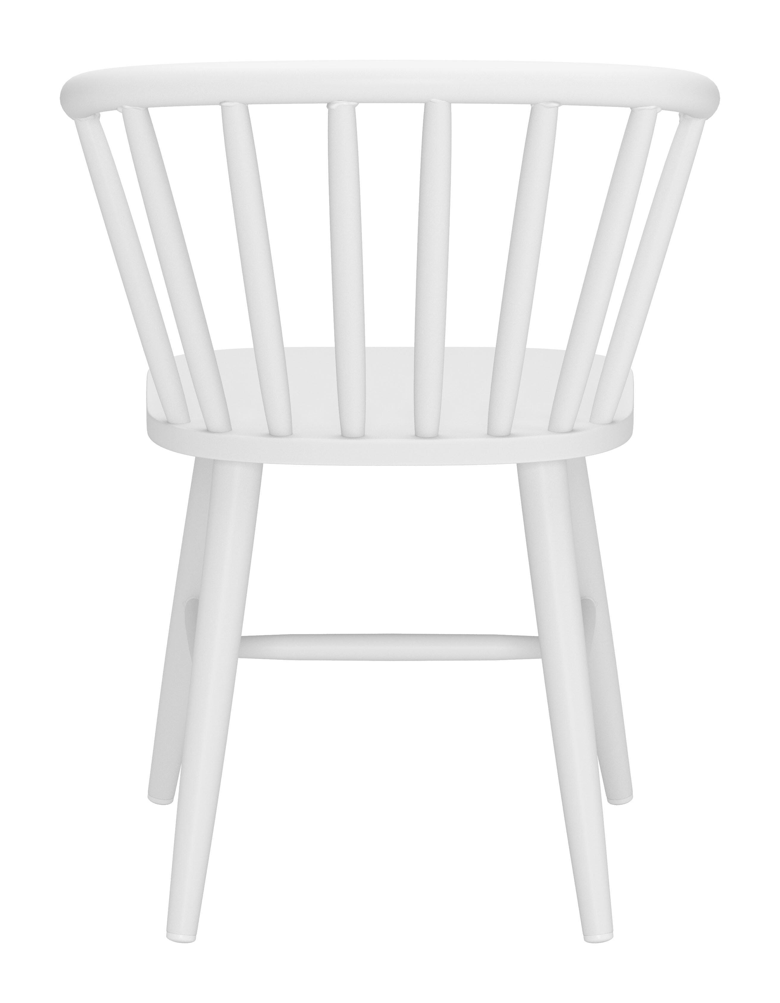 Erika Home ZUO Shio Outdoor Dining Chair, White, large