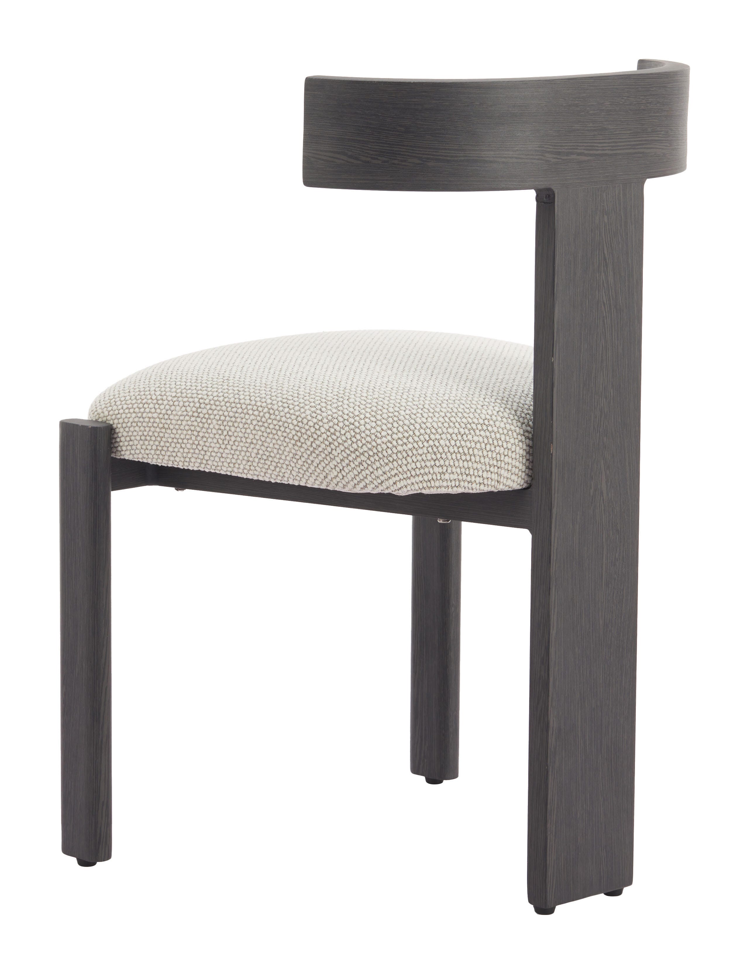 Erika Home ZUO Tiana Outdoor Dining Chair, Black/Beige, large