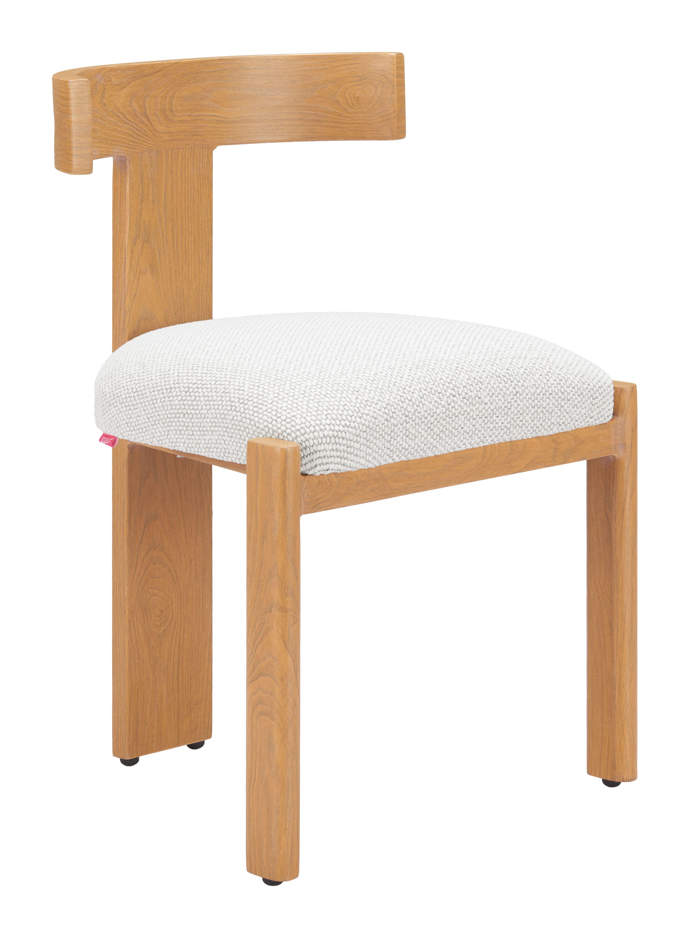 Erika Home ZUO Tiana Outdoor Dining Chair, Beige/Brown, large