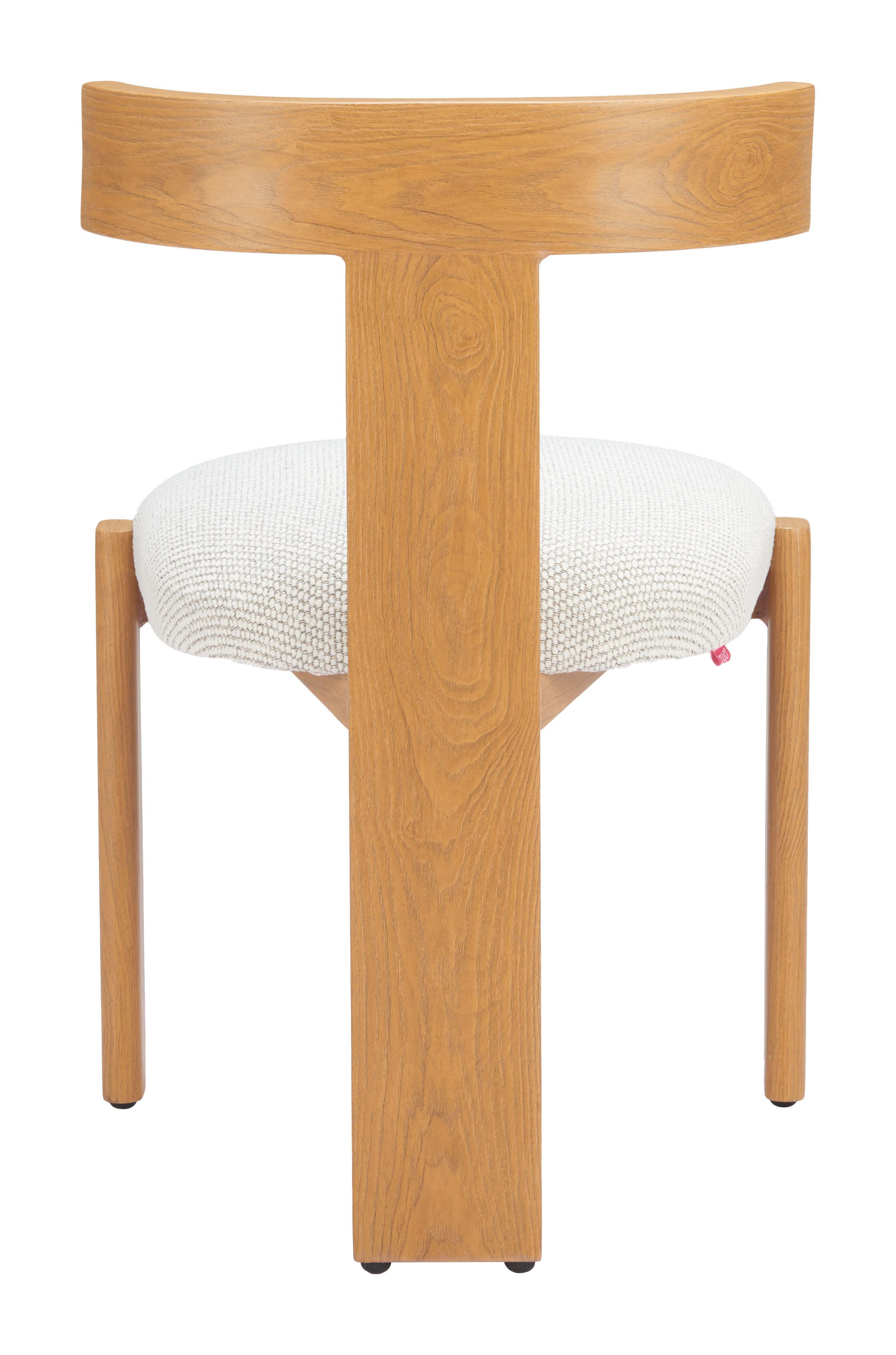 Erika Home ZUO Tiana Outdoor Dining Chair, Beige/Brown, large