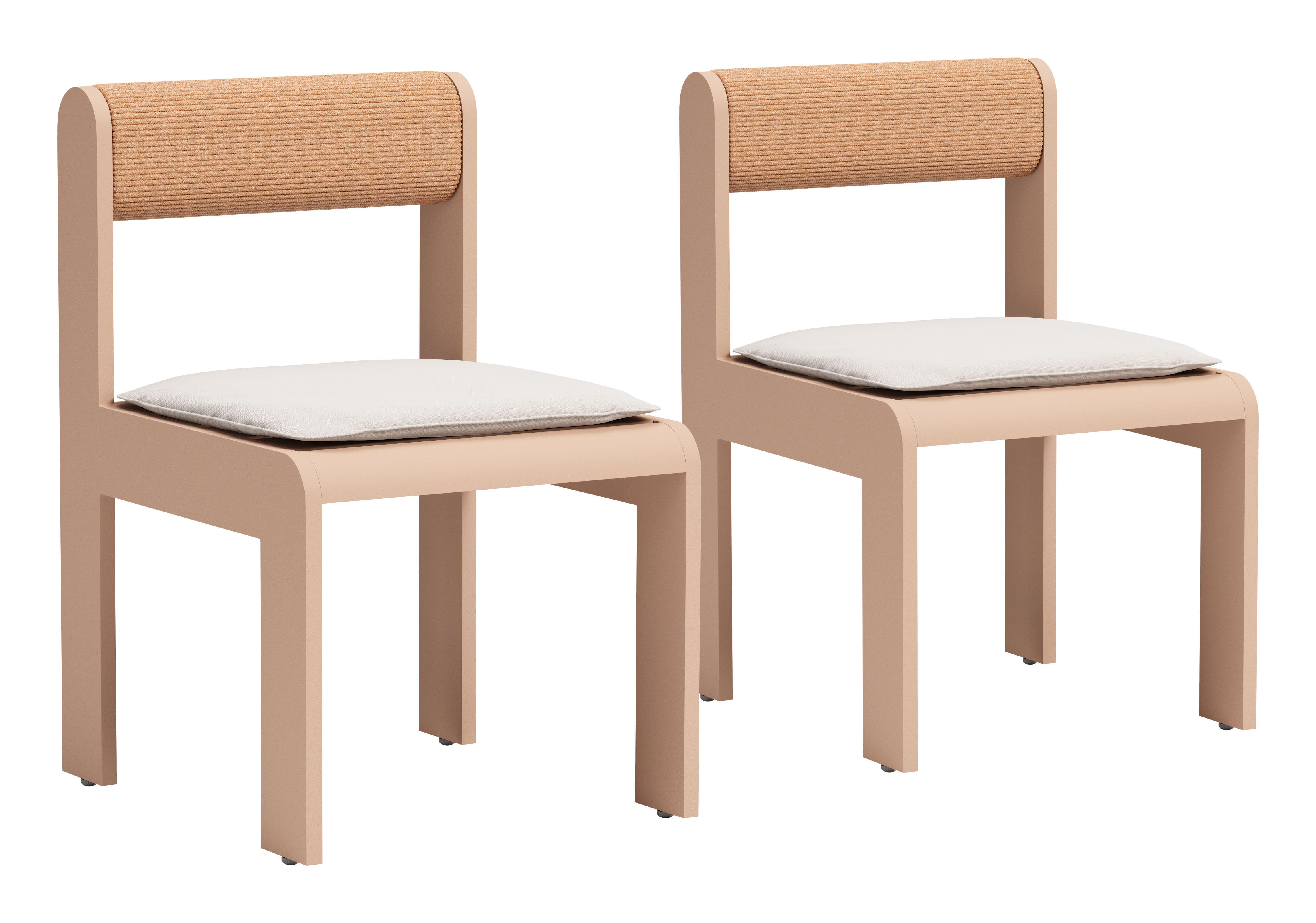 Erika Home ZUO Island Outdoor Dining Chair (Set of 2), , large