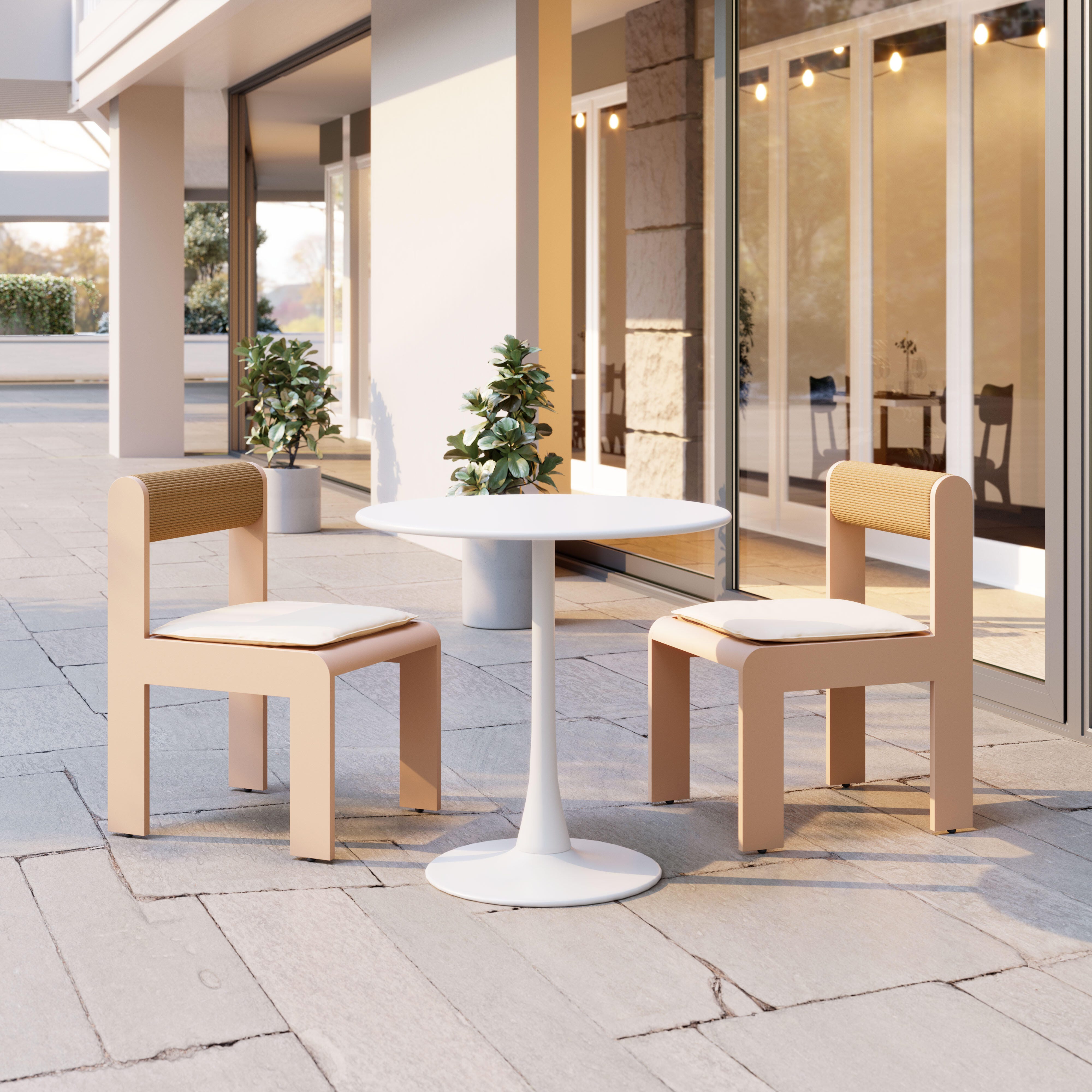 Erika Home ZUO Island Outdoor Dining Chair (Set of 2), , large