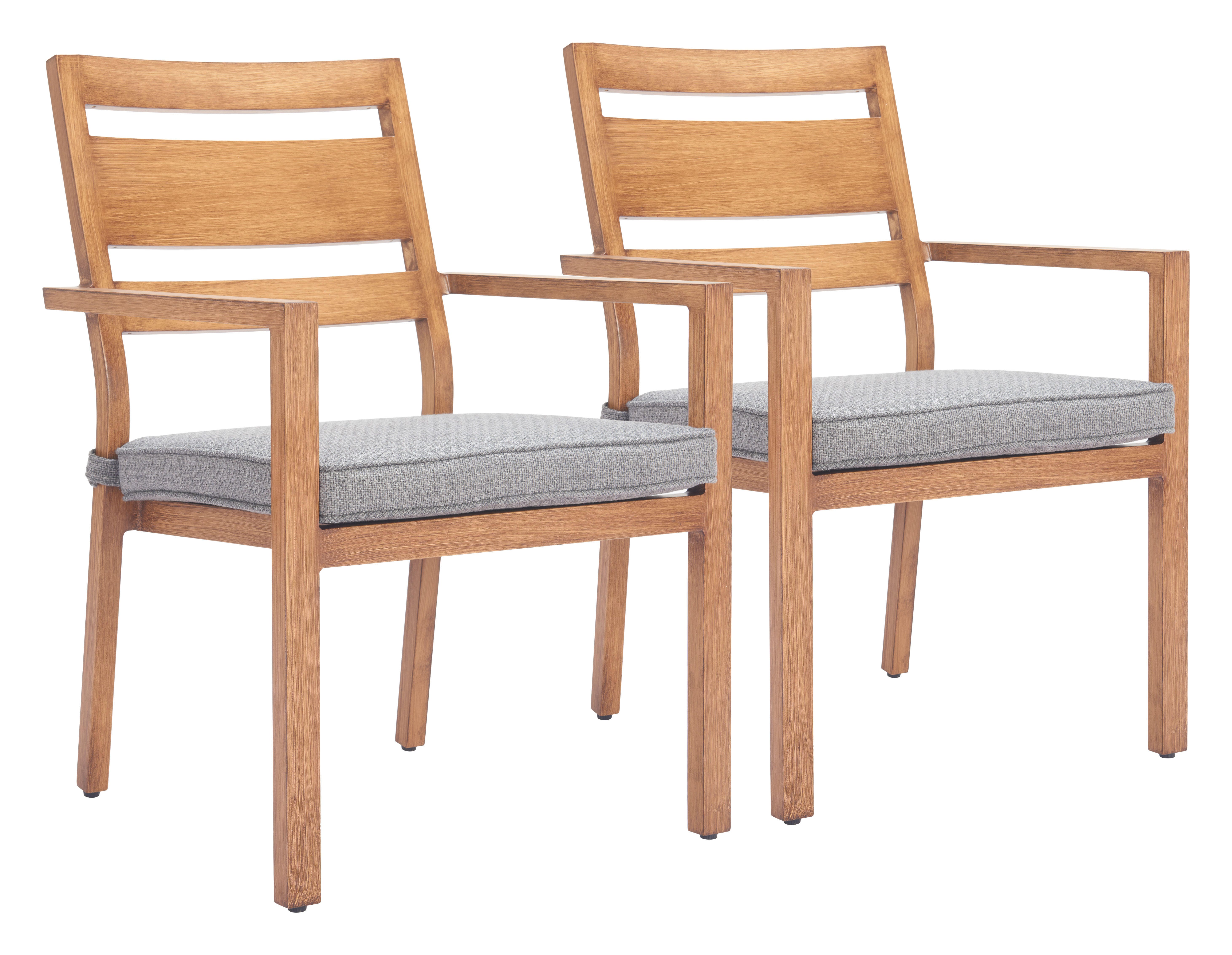 Erika Home ZUO Rader Outdoor Dining Chair (Set of 2), , large
